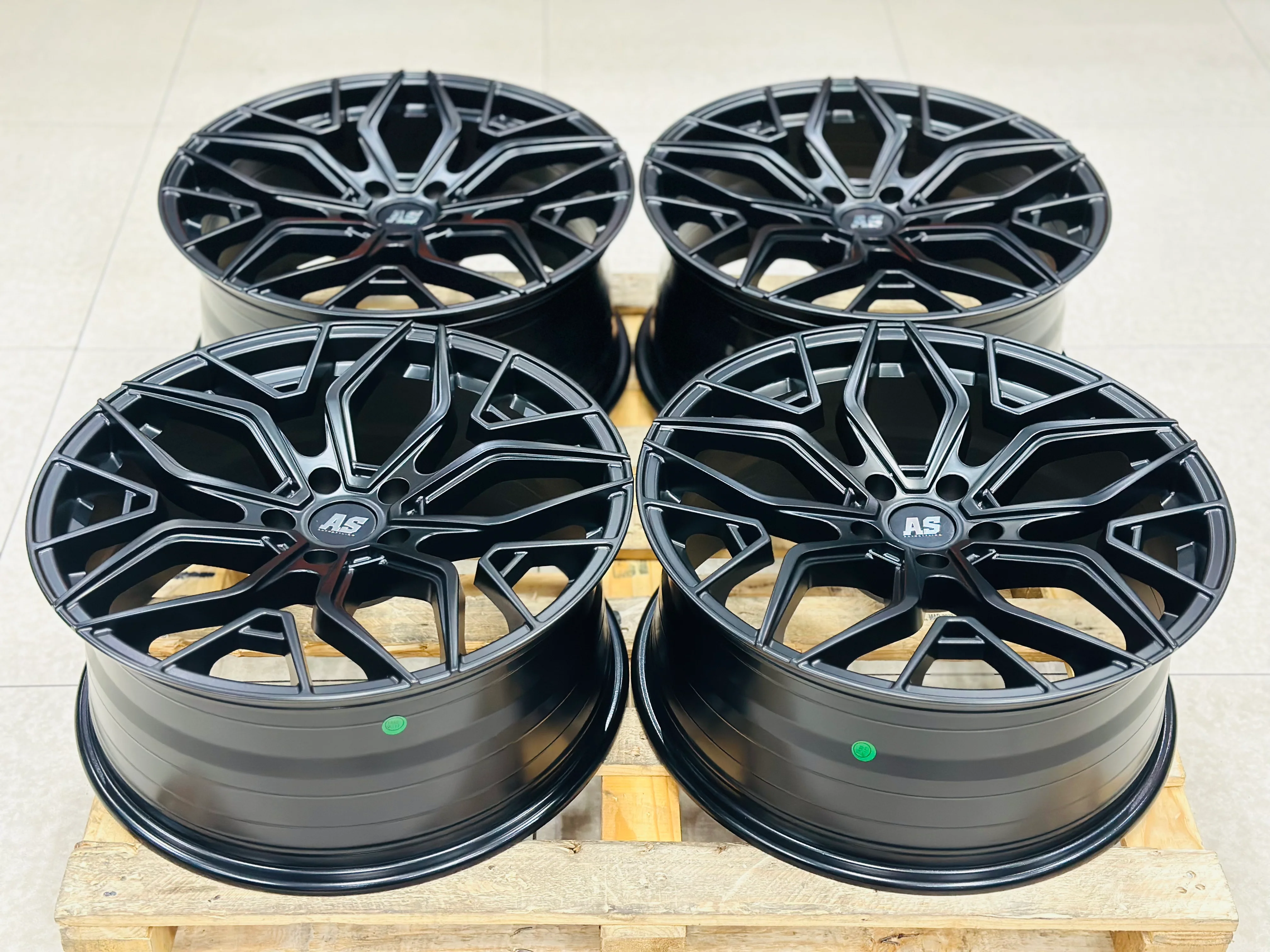19” AS-KKR  5X112 & 5x120 SATIN  BLACK - Image 54