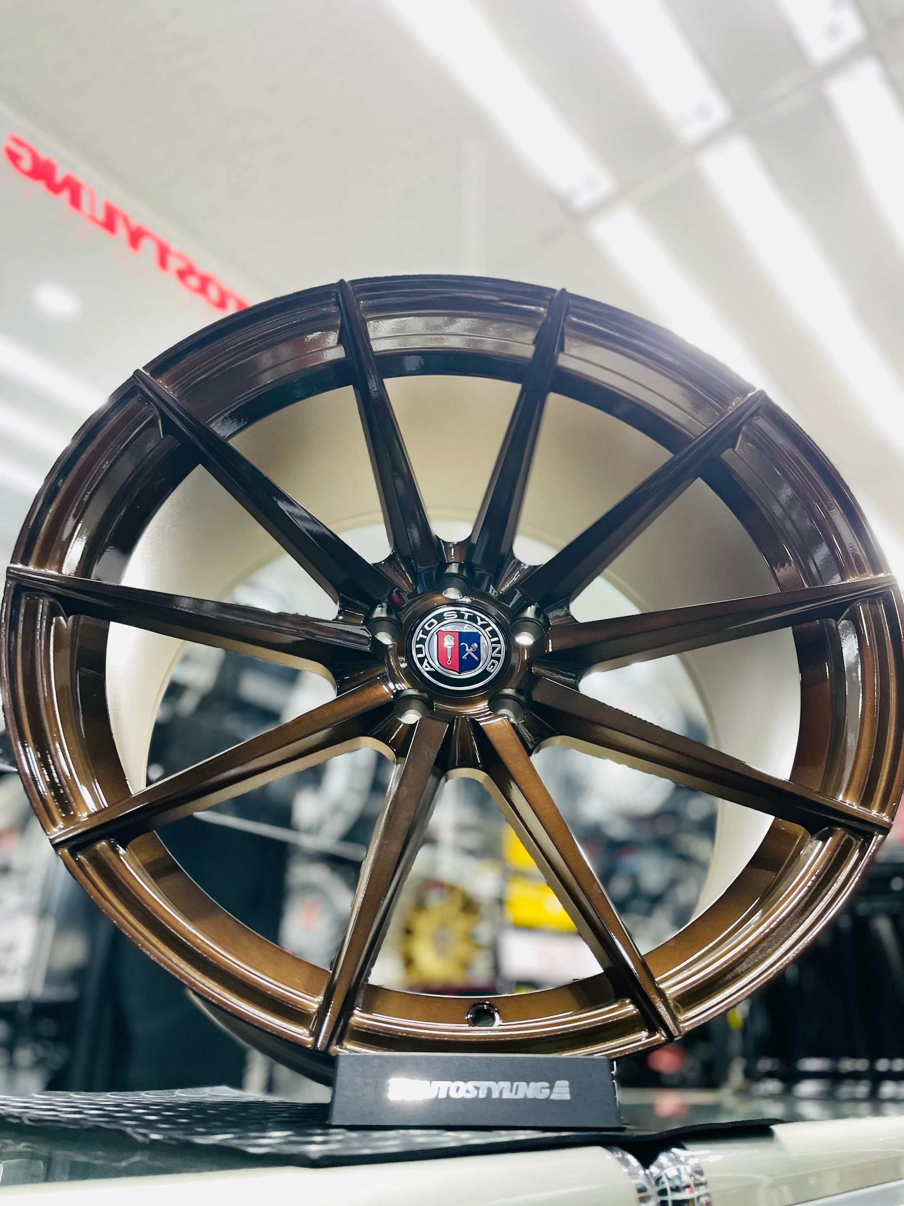 20” AS-5010 9/10j 5x120 PCD Bronze wheels - Image 4