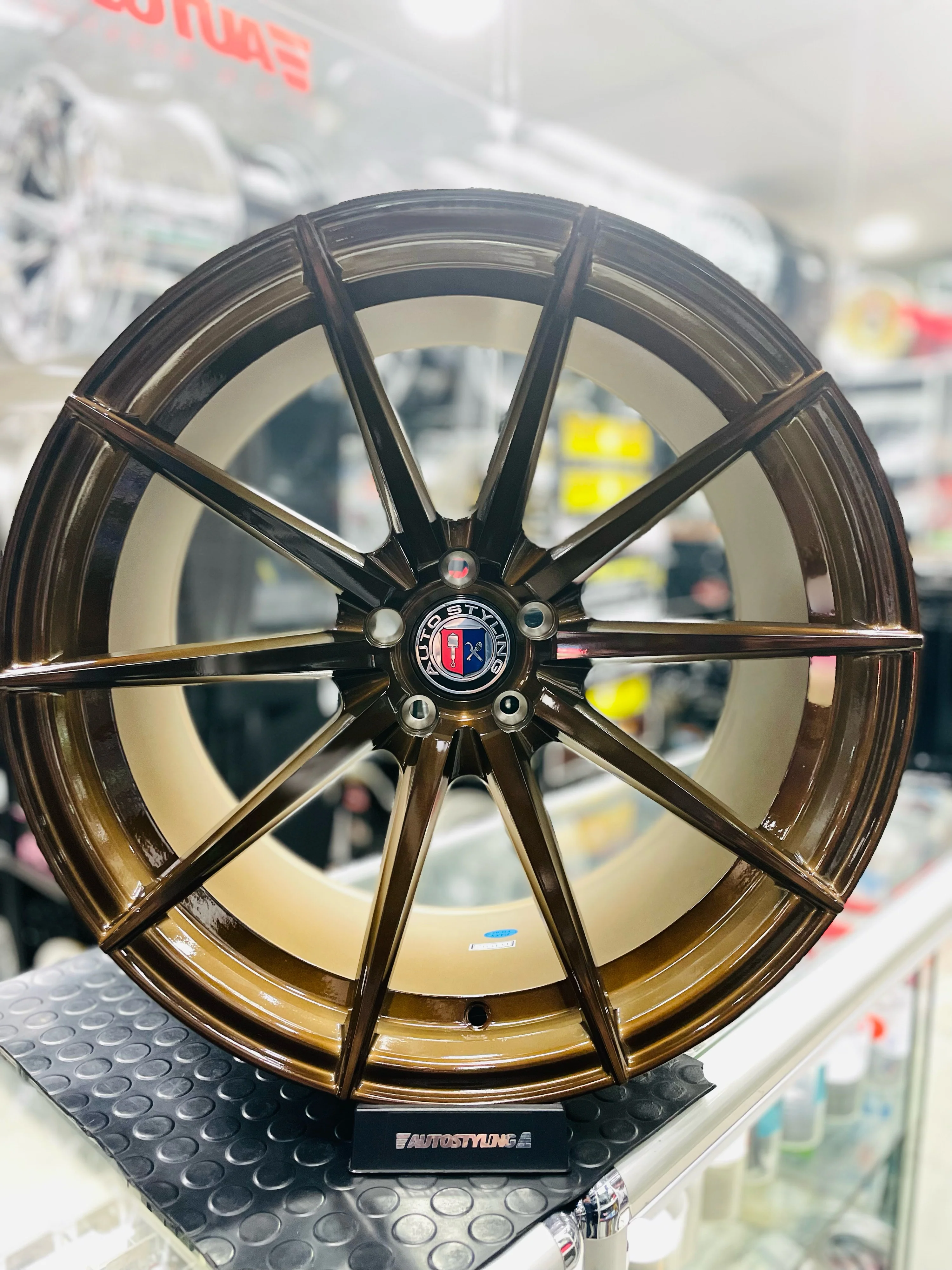 20” AS-5010 9/11J  5x120 PCD Bronze wheels - Image 2