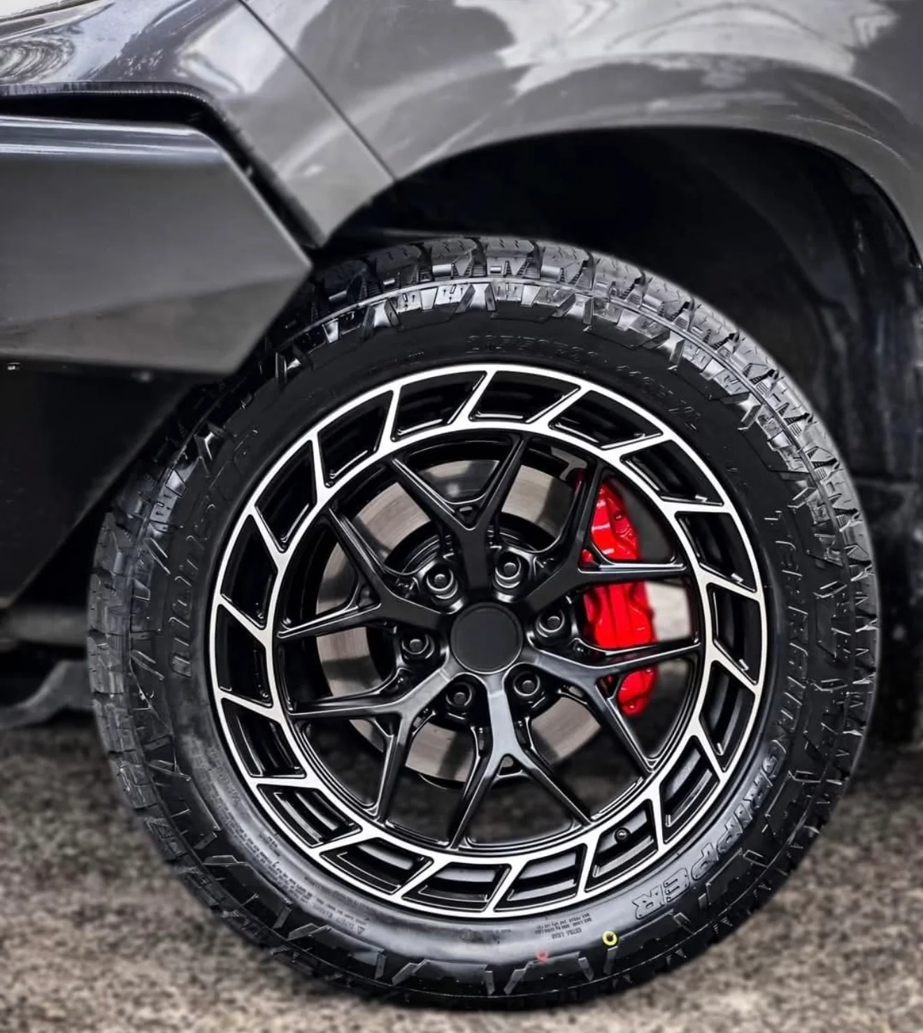 20” CONCAVO SERIES 416 SATIN BLACK  BAKKIE RIMS 6/139 PCD - Image 2