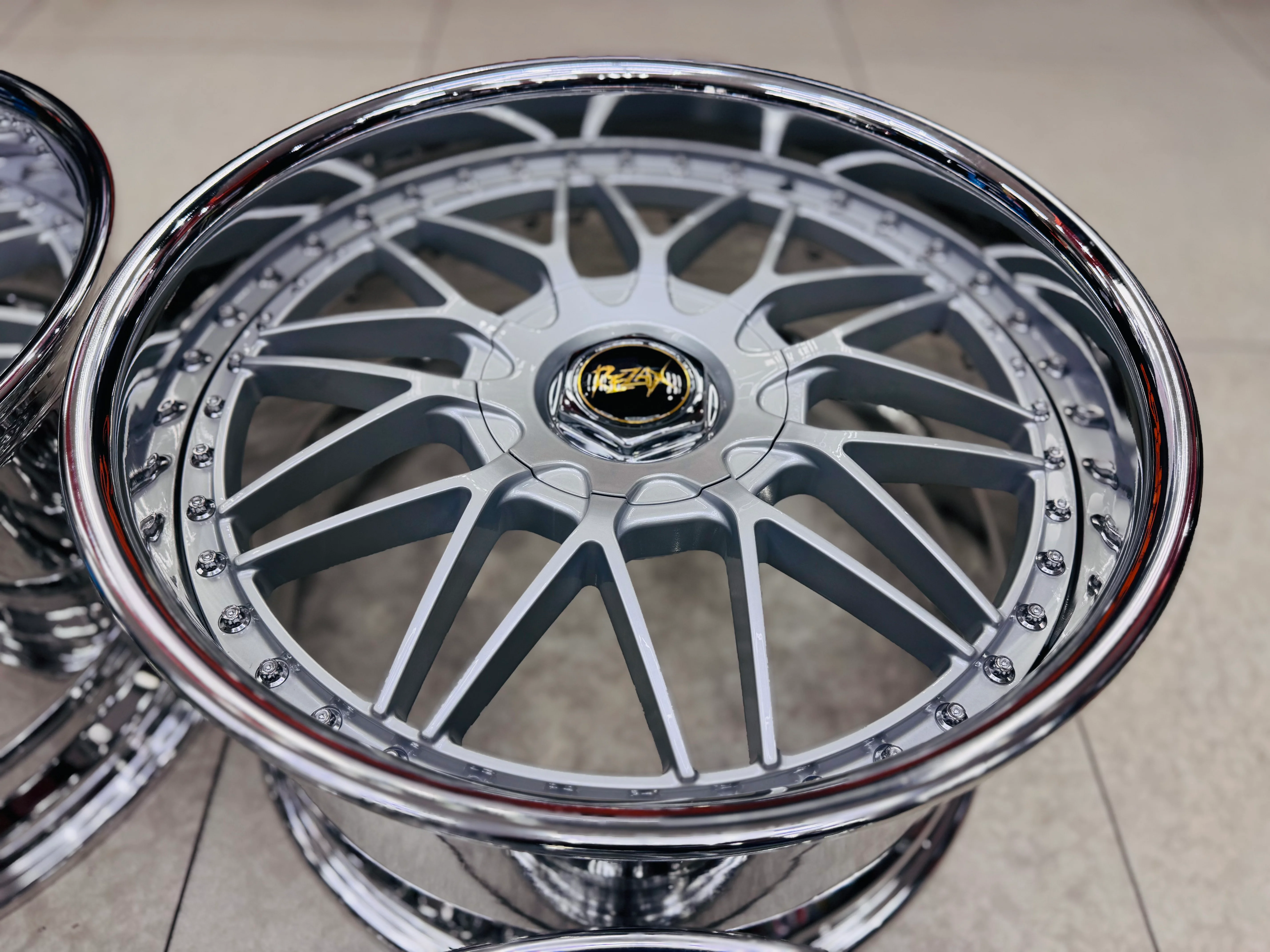 20” REZAX 2pce split forged wheels - Image 12