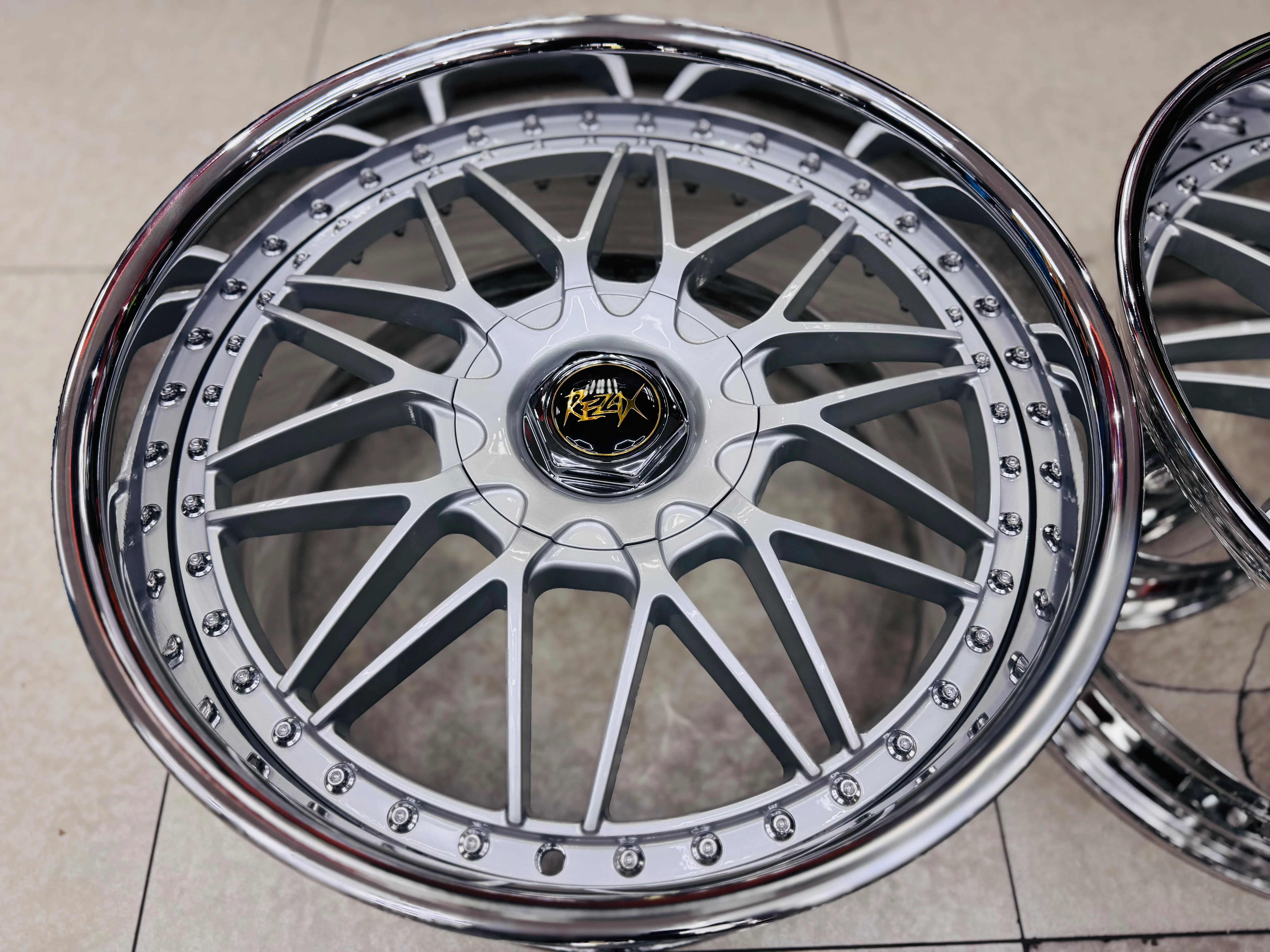 20” REZAX 2pce split forged wheels - Image 13