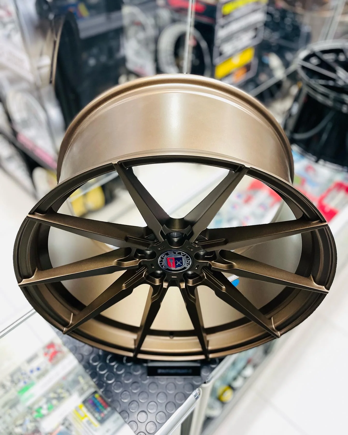 21” AS-5010 5x112 9j PCD Matt bronze wheels - Image 4