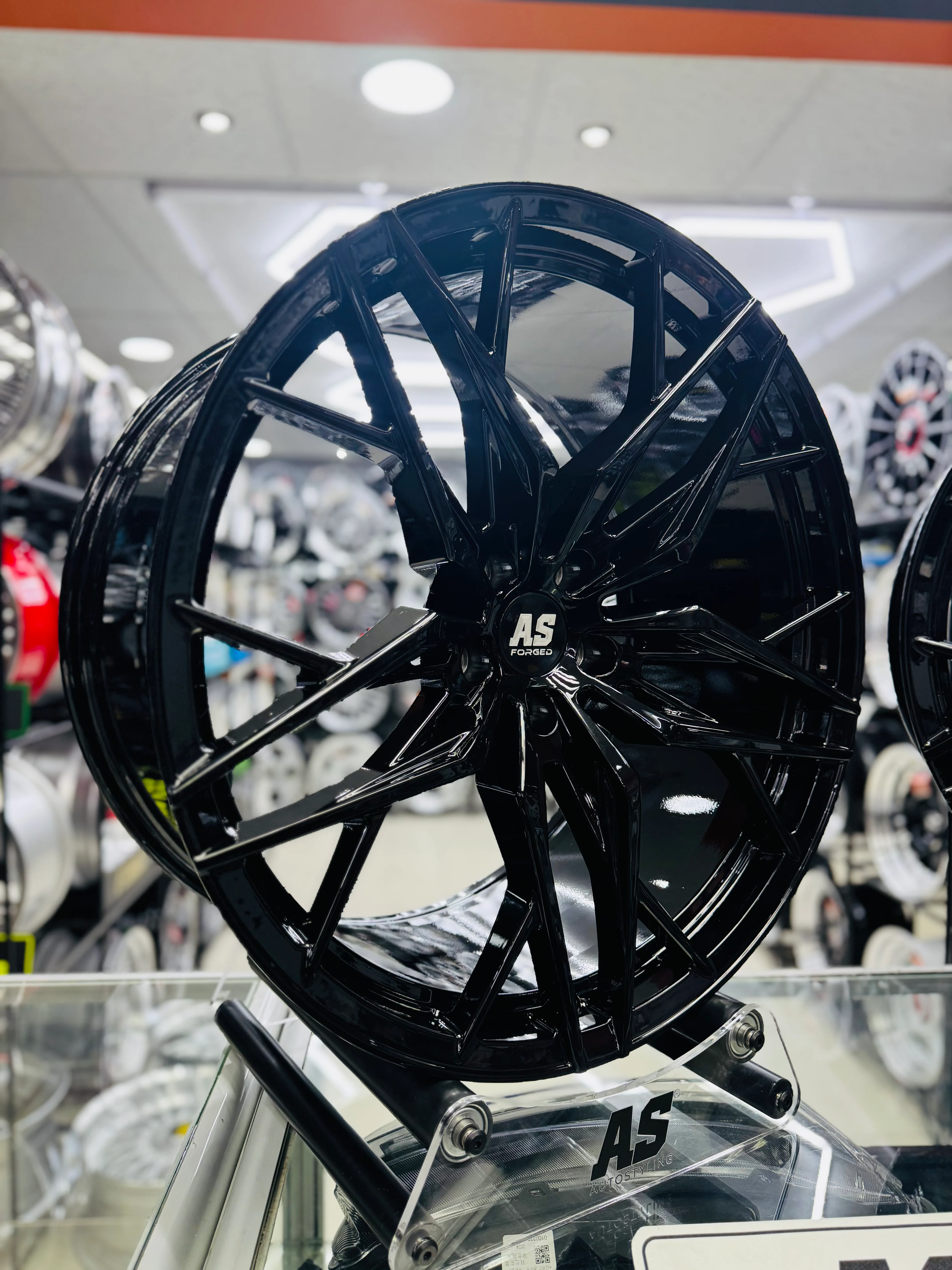 22” AS-035 FORGED BMW X5 RIMS 5/120 GLOSS BLACK - Image 3