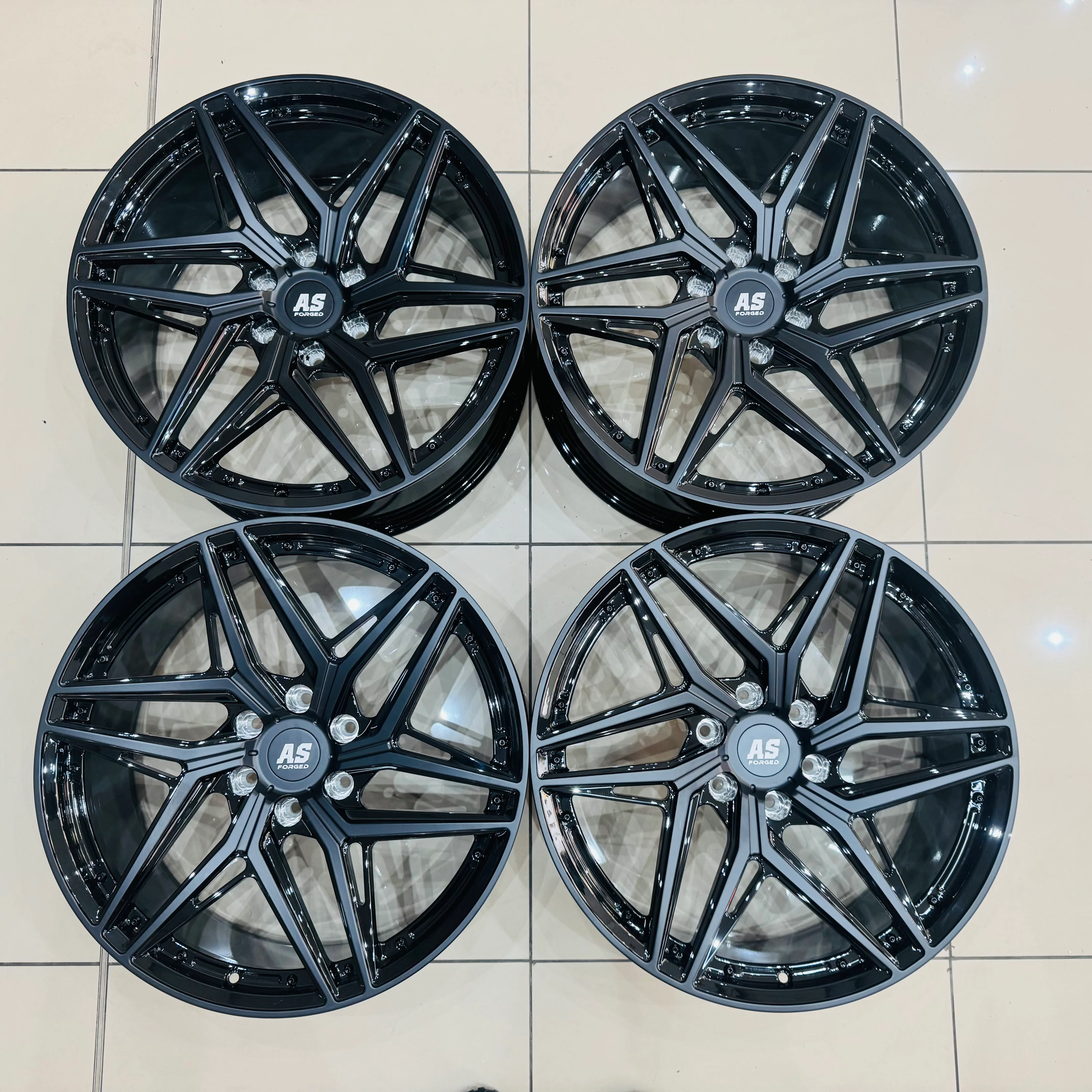 22 ” AS FULLY FORGED 012 RANGER/ Amarok  RIMS 6/139 PCD - Image 21