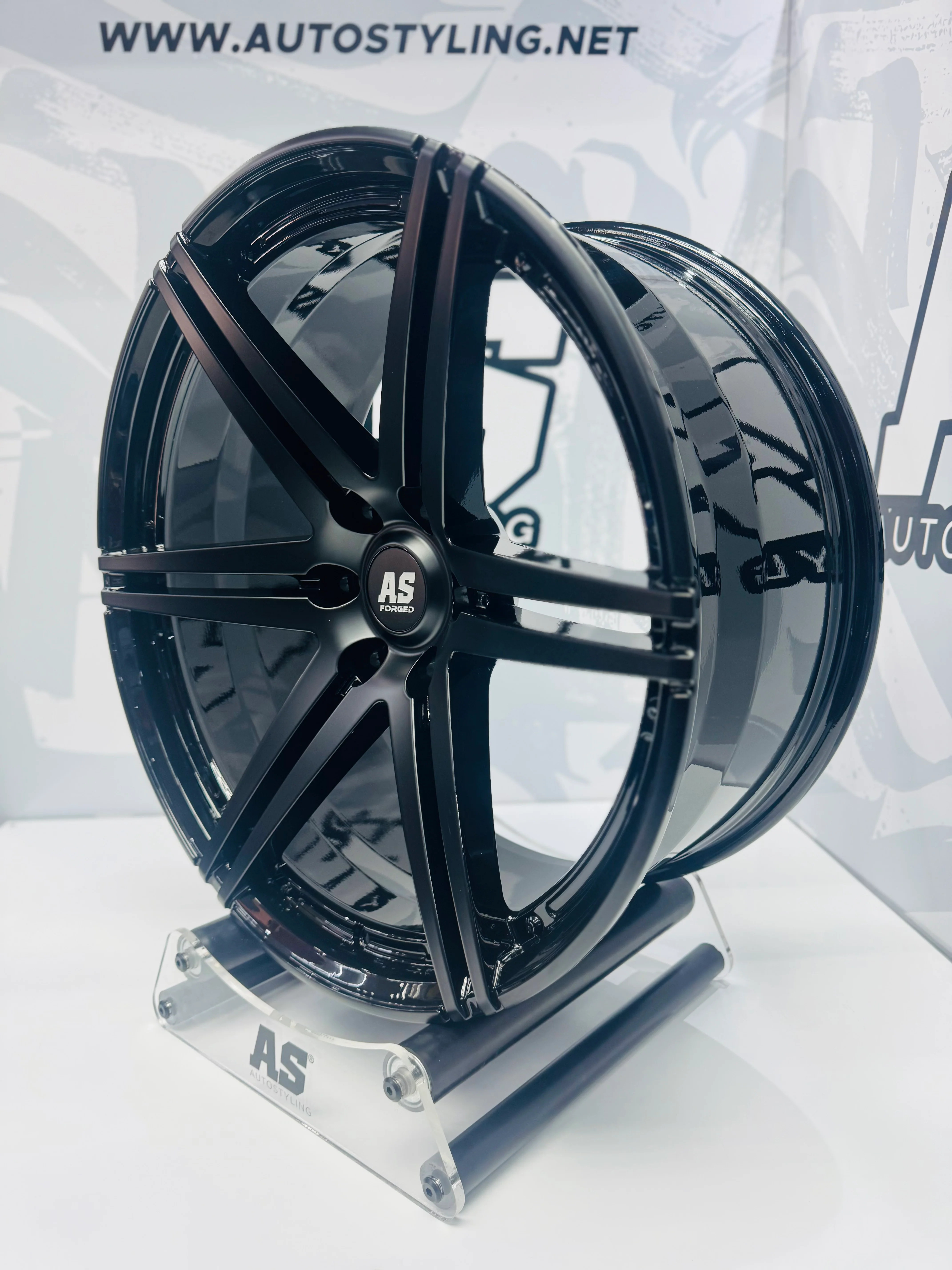 22 ” AS FULLY FORGED 013 RANGER/ Amarok  RIMS 6/139 PCD - Image 19