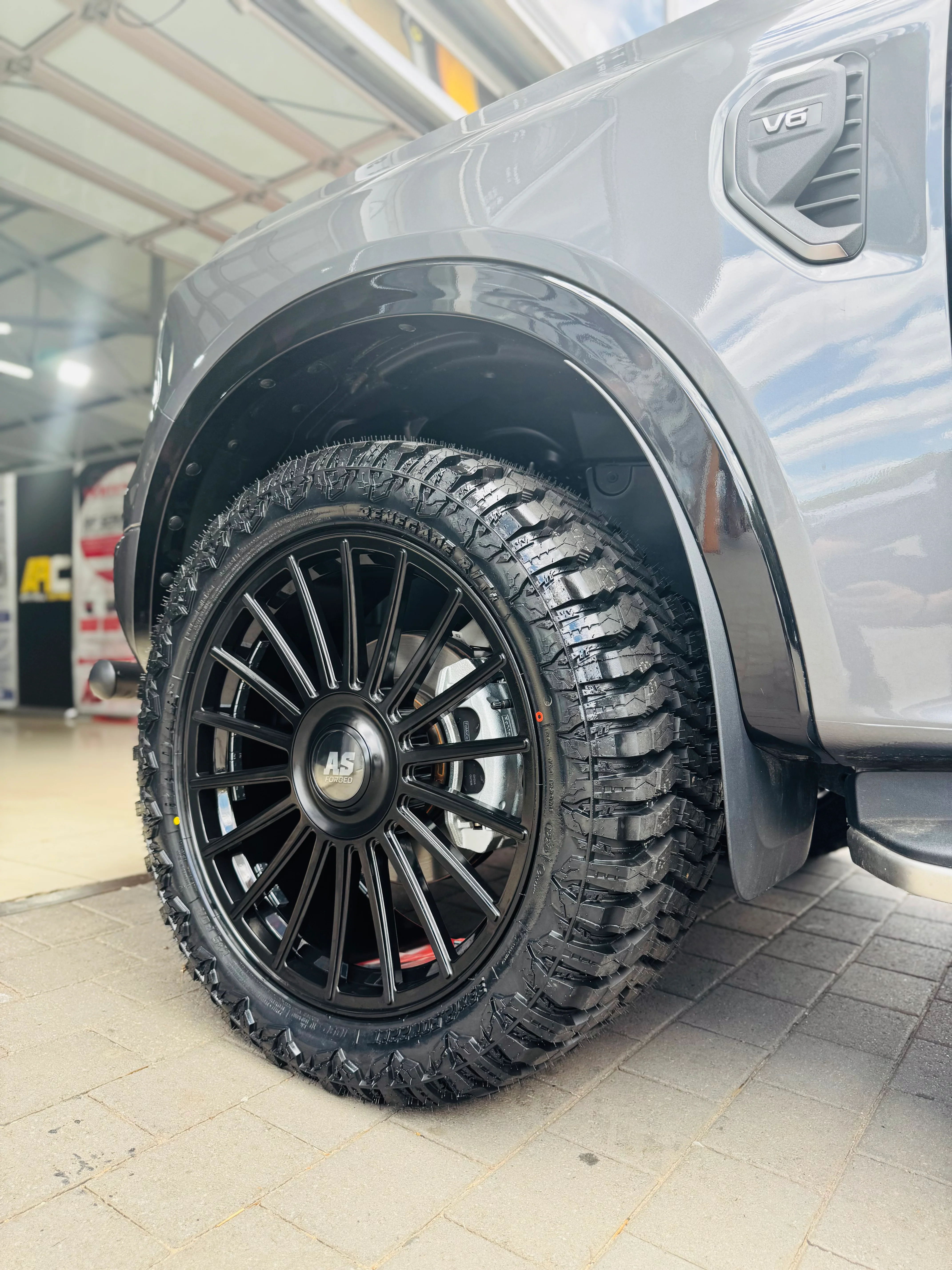 22 ” AS FULLY FORGED 022 RANGER & AMAROK FITMENT   RIMS 6/139 PCD FLOATING CAPS - Image 18