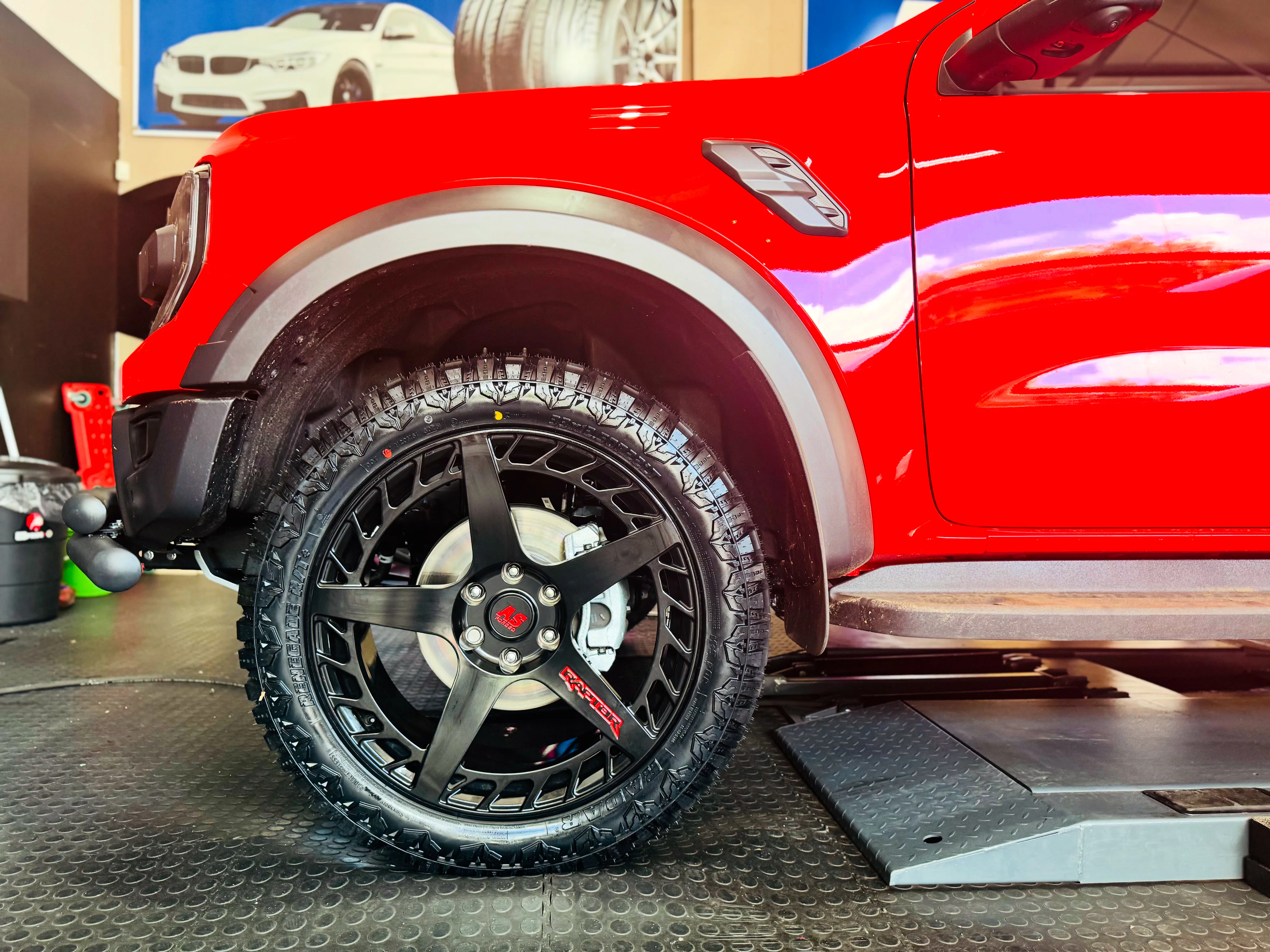 22 ” AS FULLY FORGED 023 RANGER & AMAROK FITMENT   RIMS 6/139 PCD - Image 14