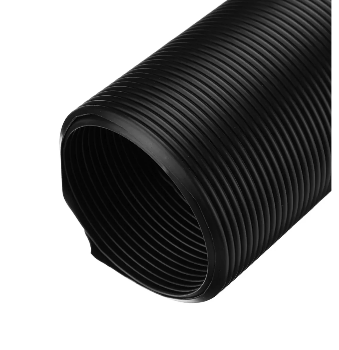 63mm 1M Car Air Intake Cold Pipe Flexible Ducting Feed Hose Induction Kit Black - Image 9