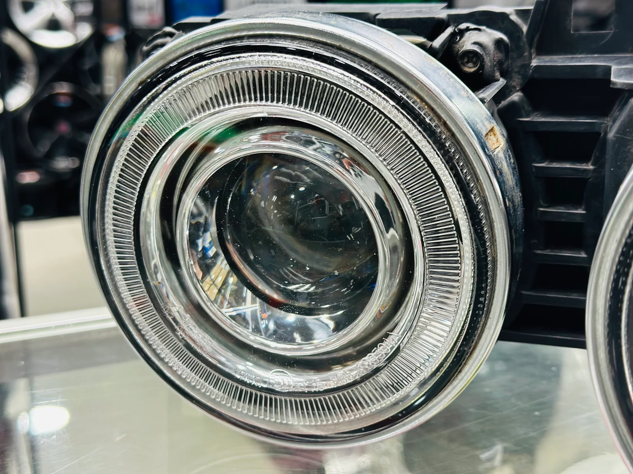 BMW E30 USED CRYSTAL ANGEL EYE HEADLIGHTS - Image 6
