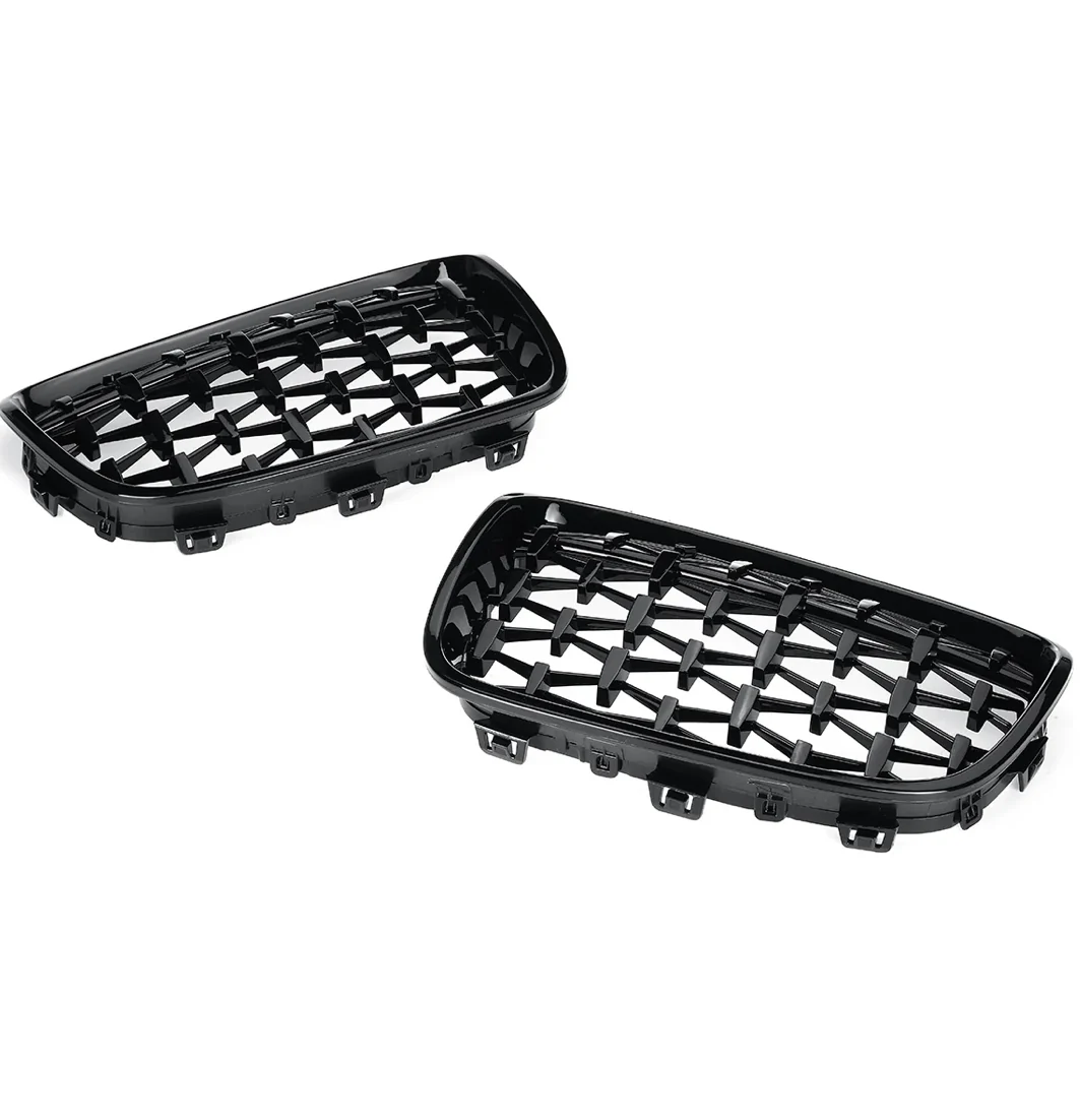 BMW F20/21 1 series   PRE FACELIFT MILLION STAR KIDNEY GRILLS  GLOSS BLACK - Image 4