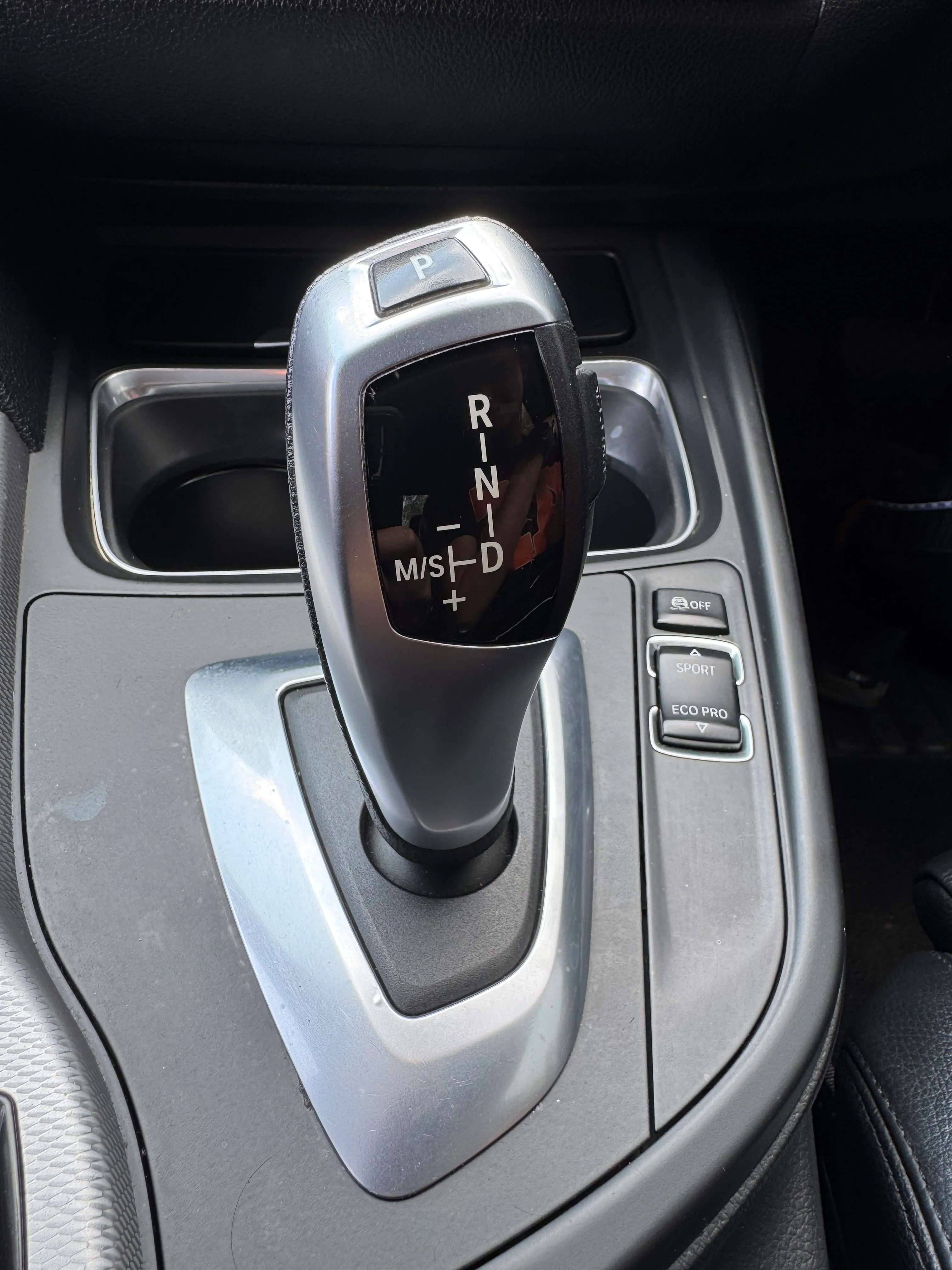 BMW F30 GEAR-LEVER SUEDE COVER - Image 3