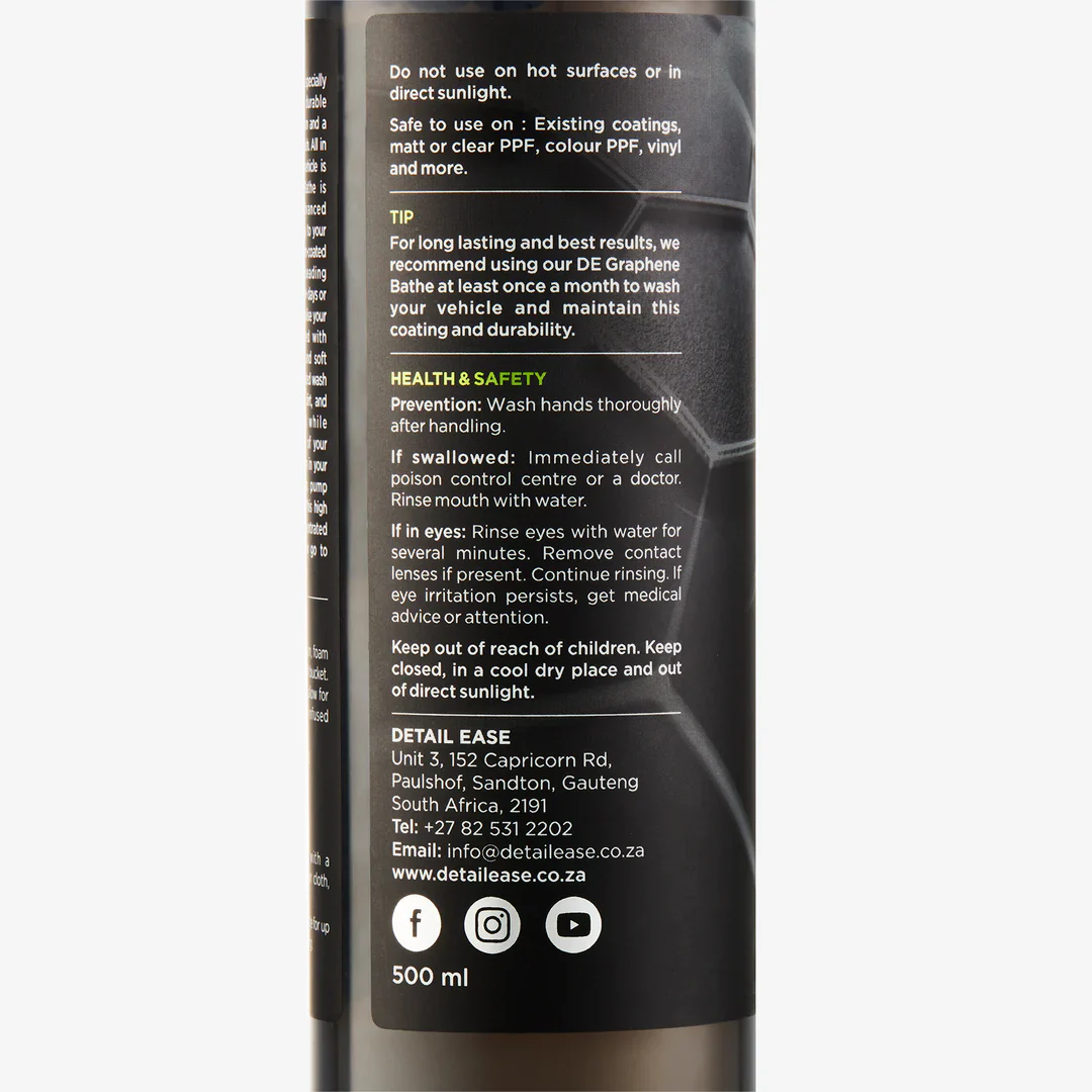 DETAILEASE Graphene Ceramic Bathe - Ceramic Shampoo - Image 5