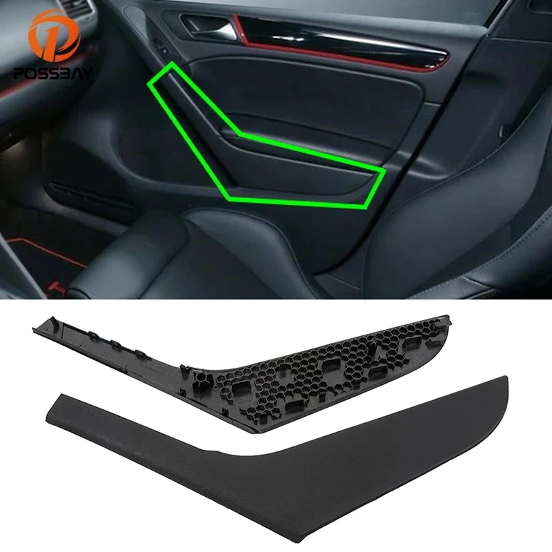 For VW Golf MK6 2009-2013 Side Front Inner Door Handle Covers