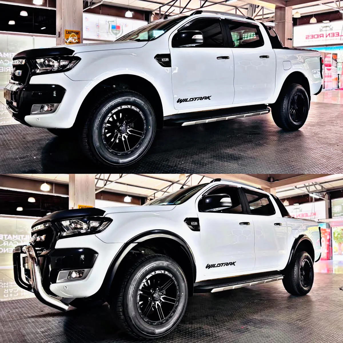 FORD RANGER 2016-2021 PDC FRIENDLY NUDGE BAR CHROME - Image 6