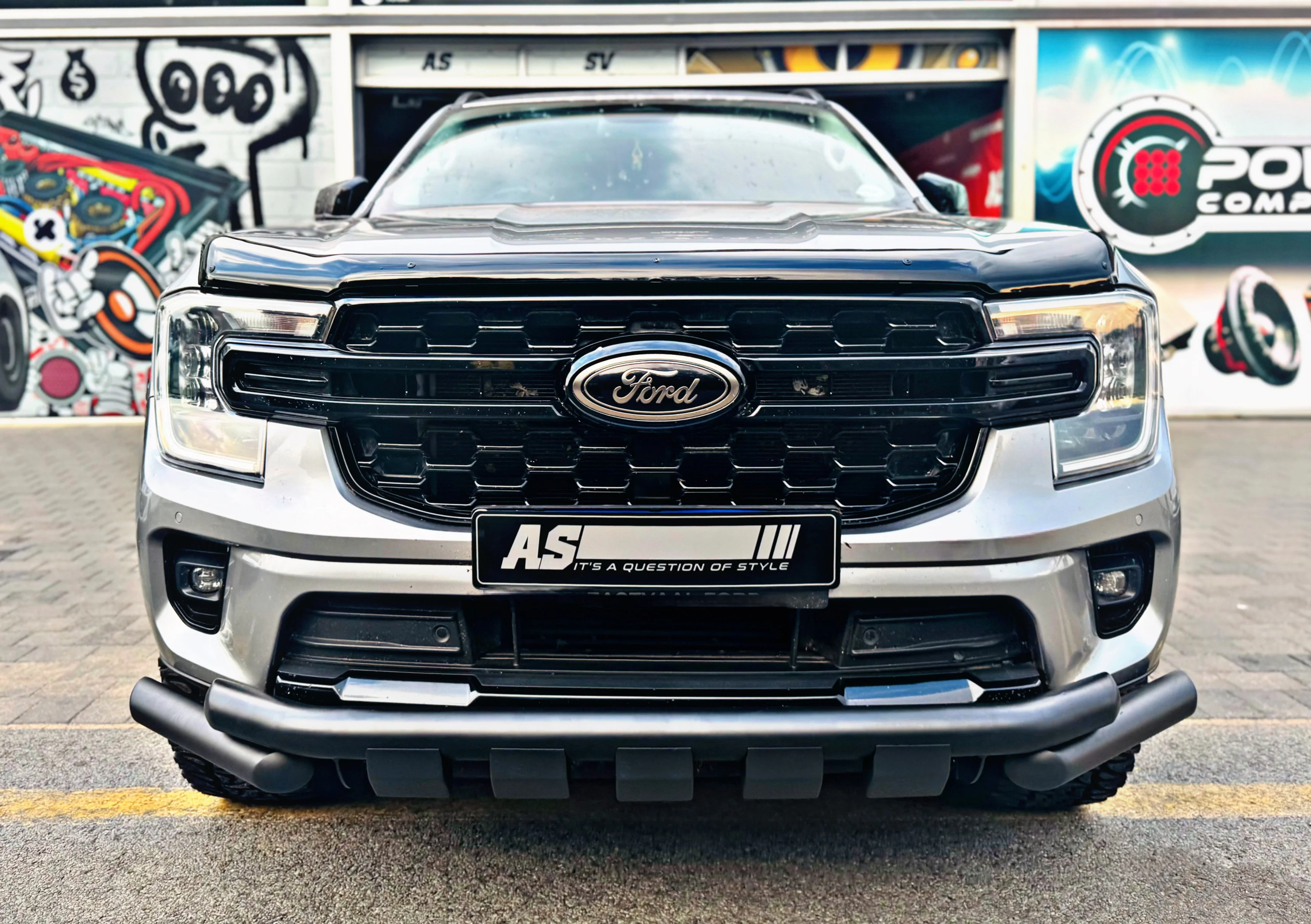 FORD RAPTOR RANGER/ EVEREST  NEX NEX GEN AMAROK NEXT GEN 2023 STYLING BAR 3 PIECE BLACK FITS ALL NEW GENERATION FORD RANGERS - Image 17