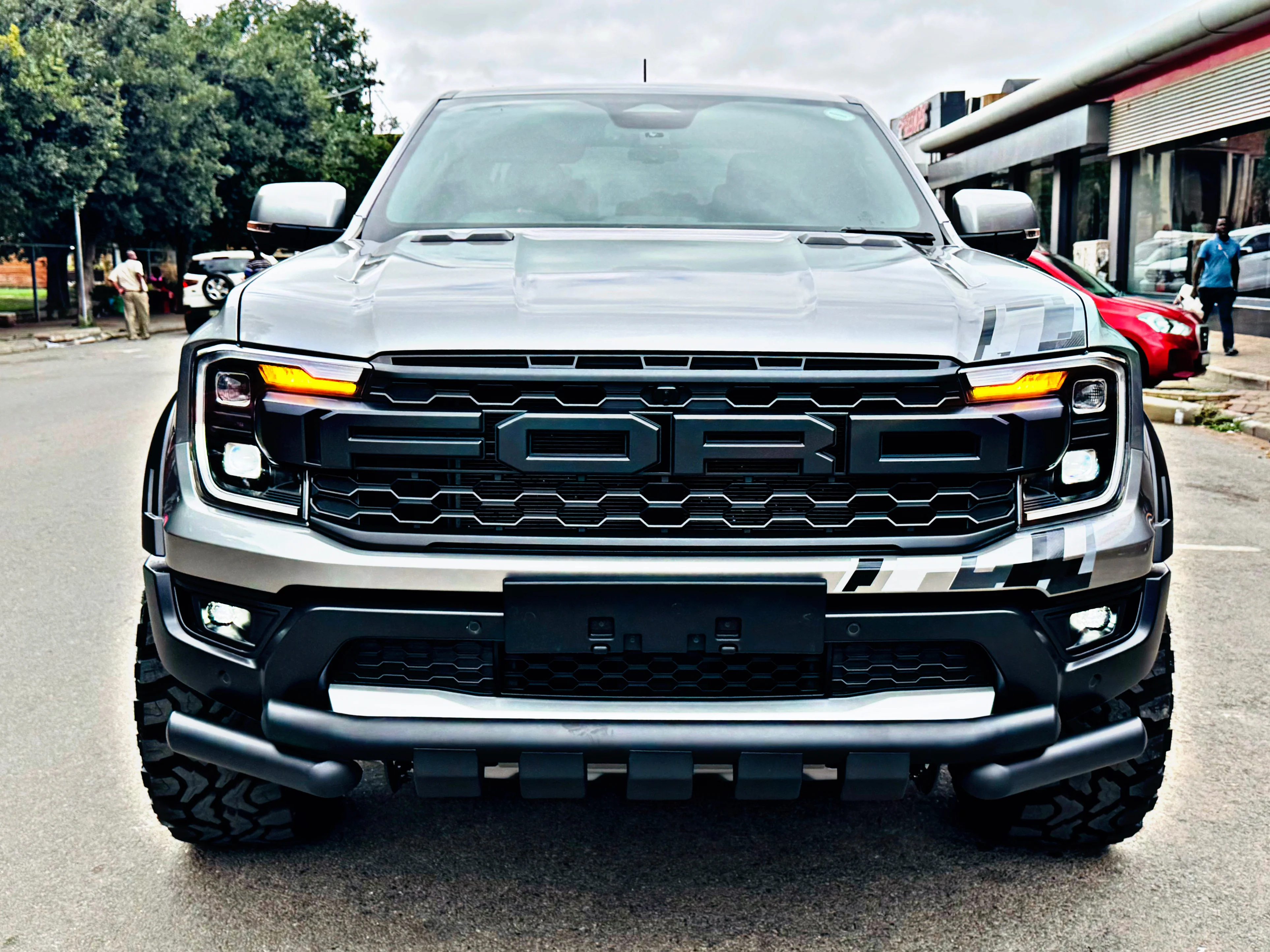 FORD RAPTOR RANGER/ EVEREST  NEX NEX GEN AMAROK NEXT GEN 2023 STYLING BAR 3 PIECE BLACK FITS ALL NEW GENERATION FORD RANGERS - Image 45