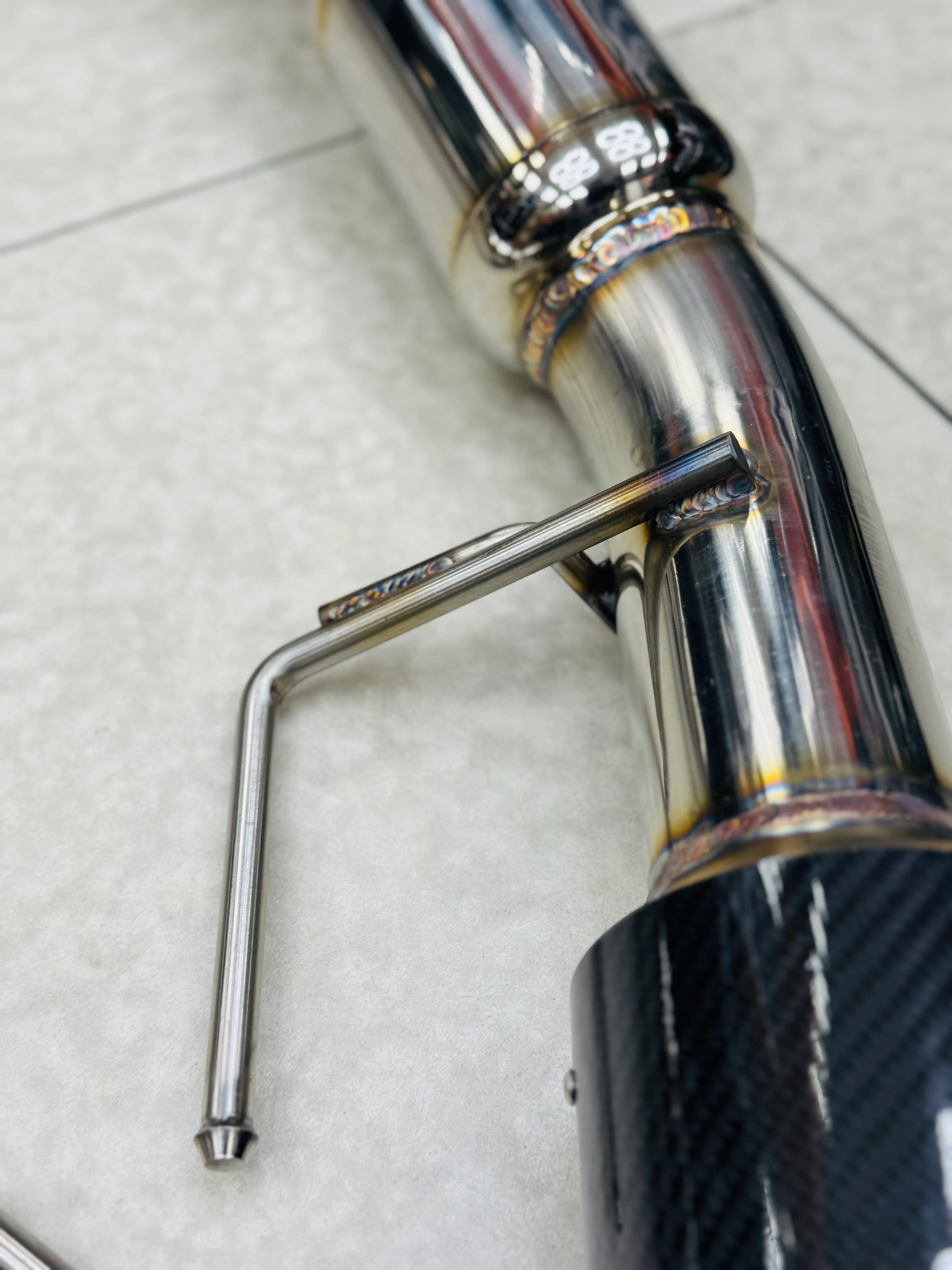 FORD RANGER T9 RAPTOR EXHAUST SYSTEM CARBON TIPS - Image 7