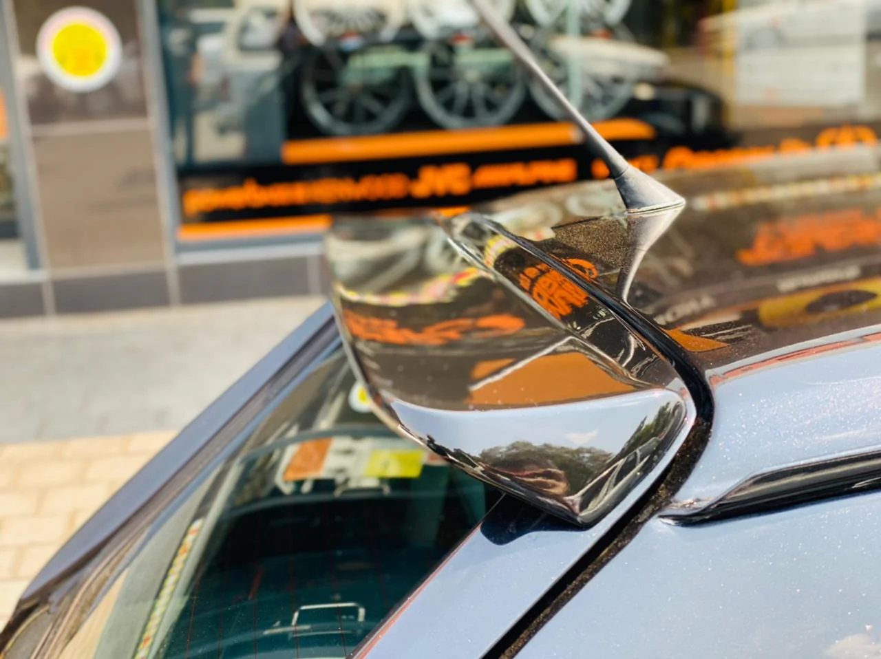 Golf 1 RLINE roof spoiler gloss black - Image 16