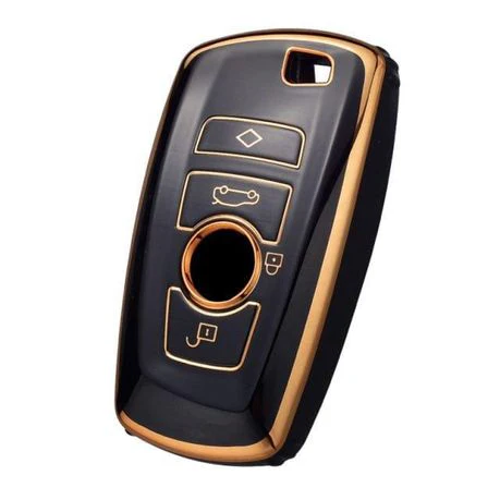 Key cover - BMW F series black & gold - Image 2