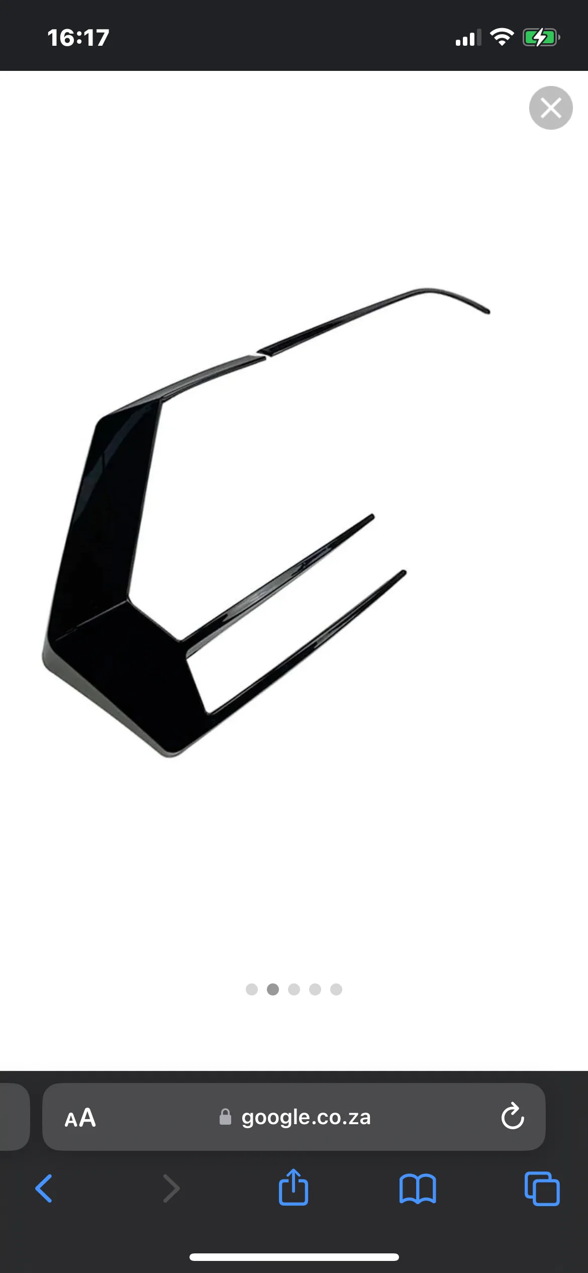 MK7.5 TAIL LIGHT TRIMS RAZOR GLOSS BLACK - Image 2