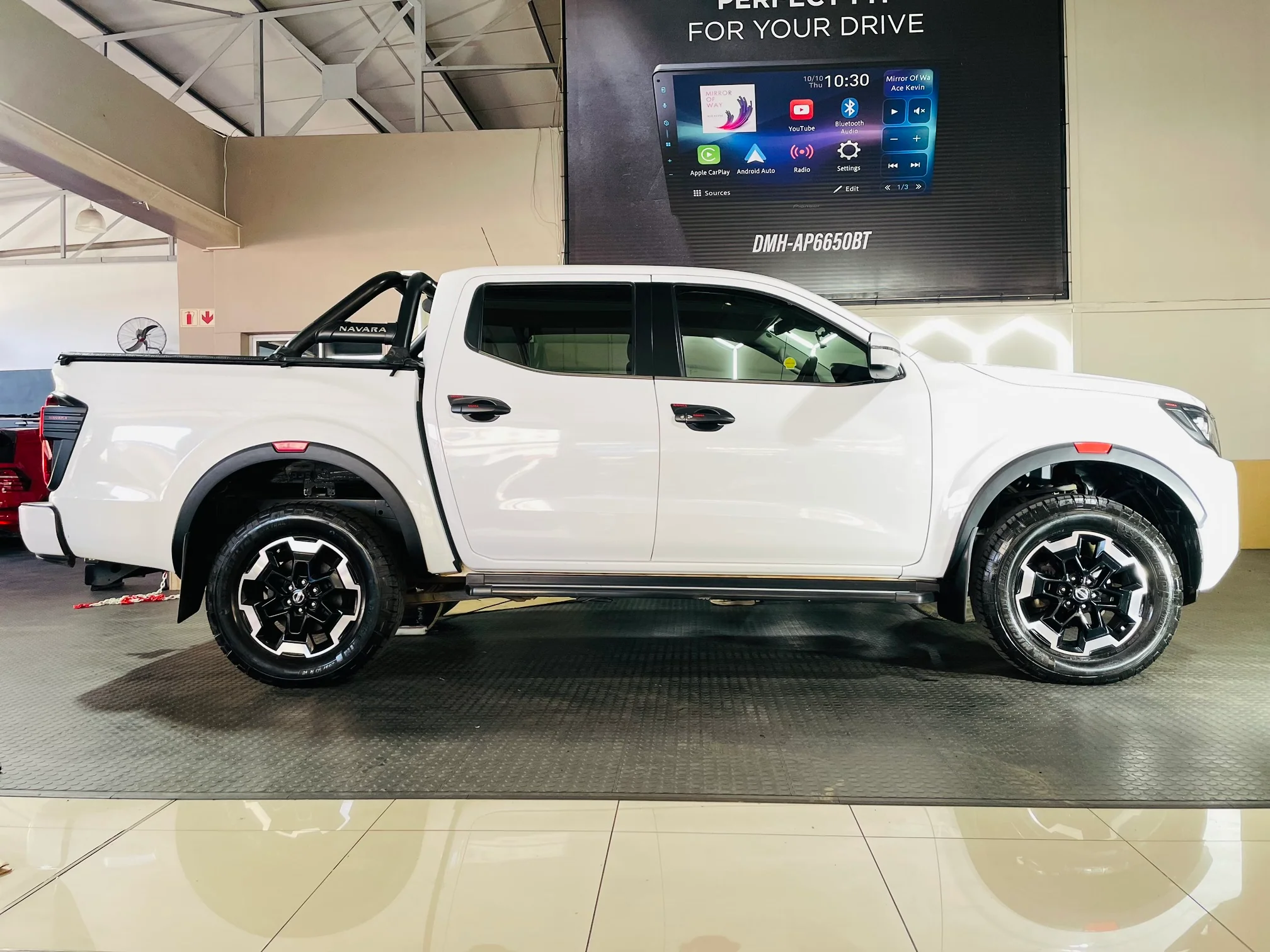 Nissan Navara PRO 4x Style 2021+ Fender Flares With Red Inserts - Image 13