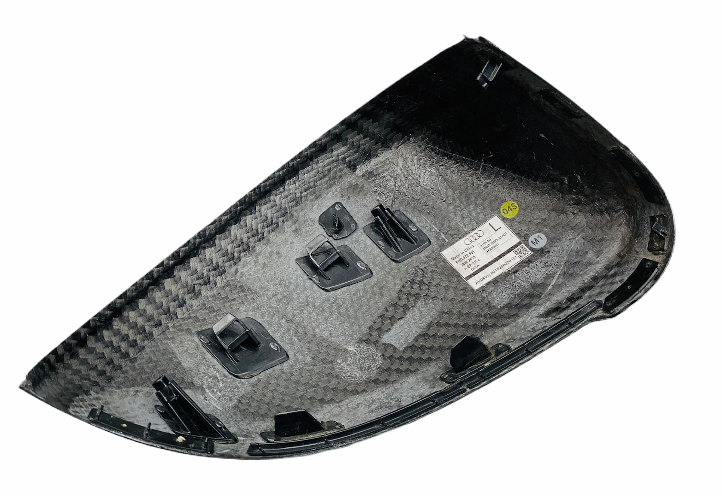 OEM CARBON FIBRE AUDI A4 2015+ MIRROR COVERS - Image 6