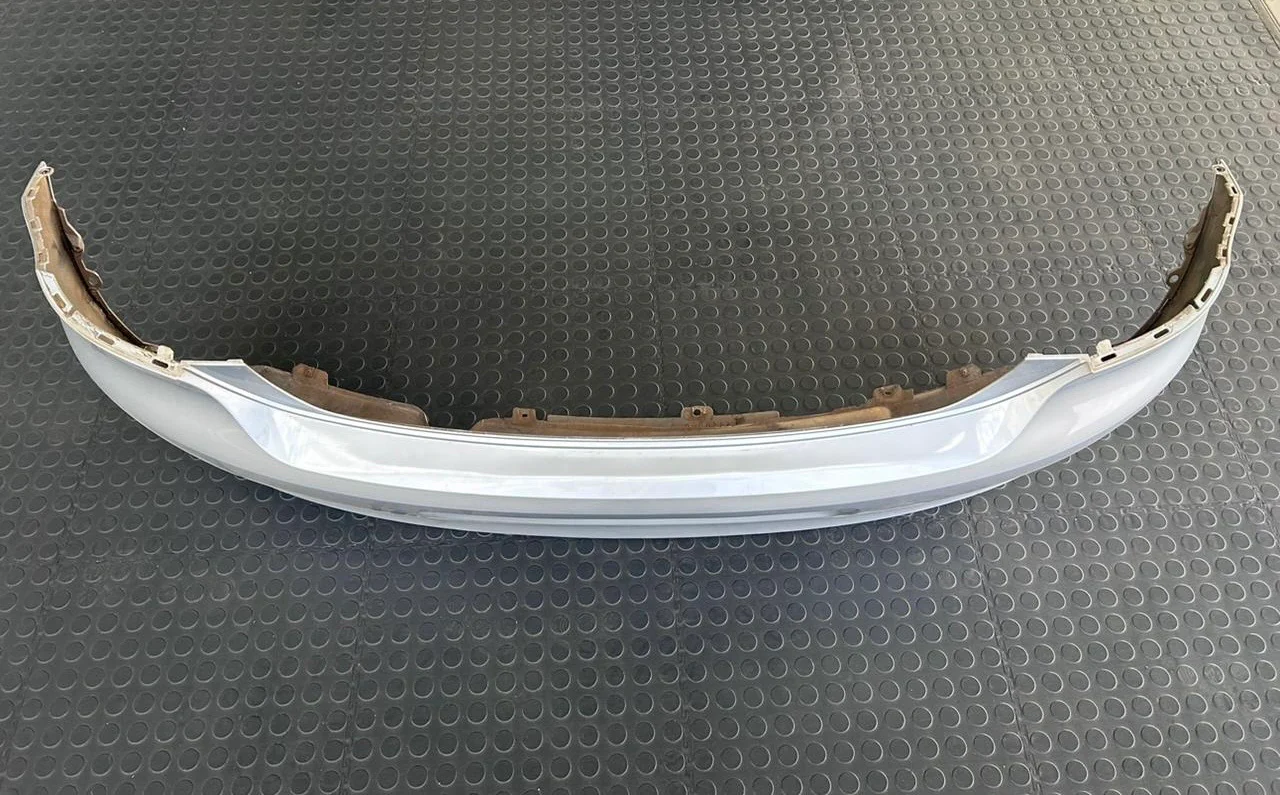 OEM preowned POLO 6R REAR BUMPER silver - Image 3