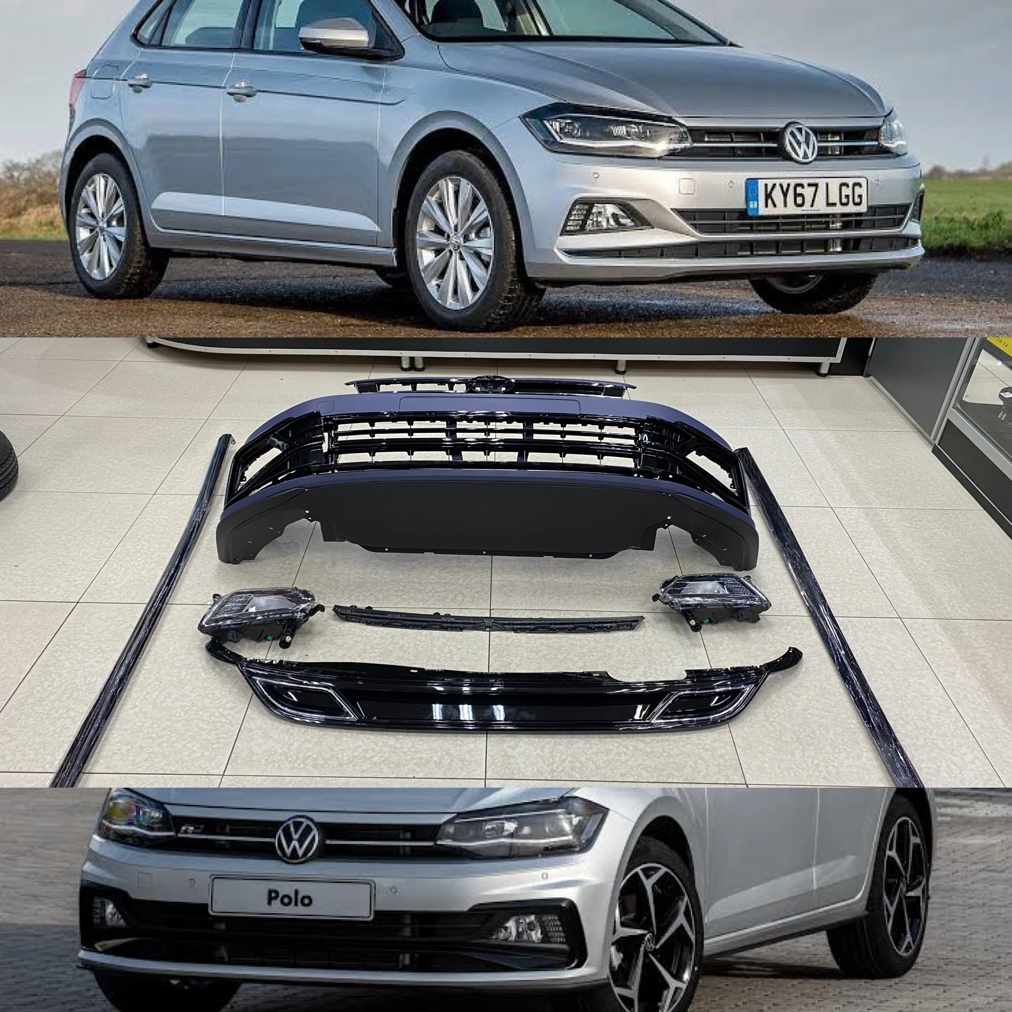 Polo 8 RLINE body kit upgrade - Image 3