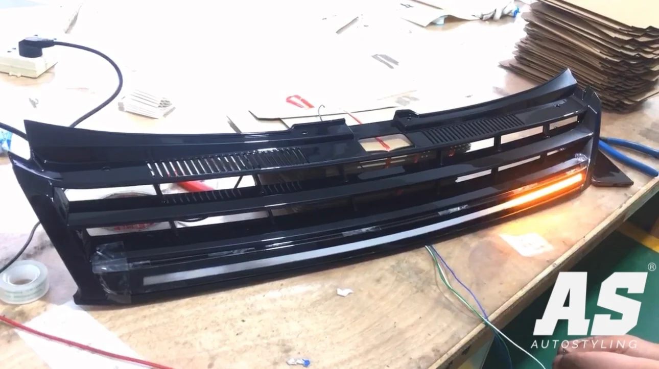 POLO 9N MK8 GTI STYLE FACELIFT BADGE-LESS GRILL WITH LED ‼️ HALF PRICE ‼️ - Image 4