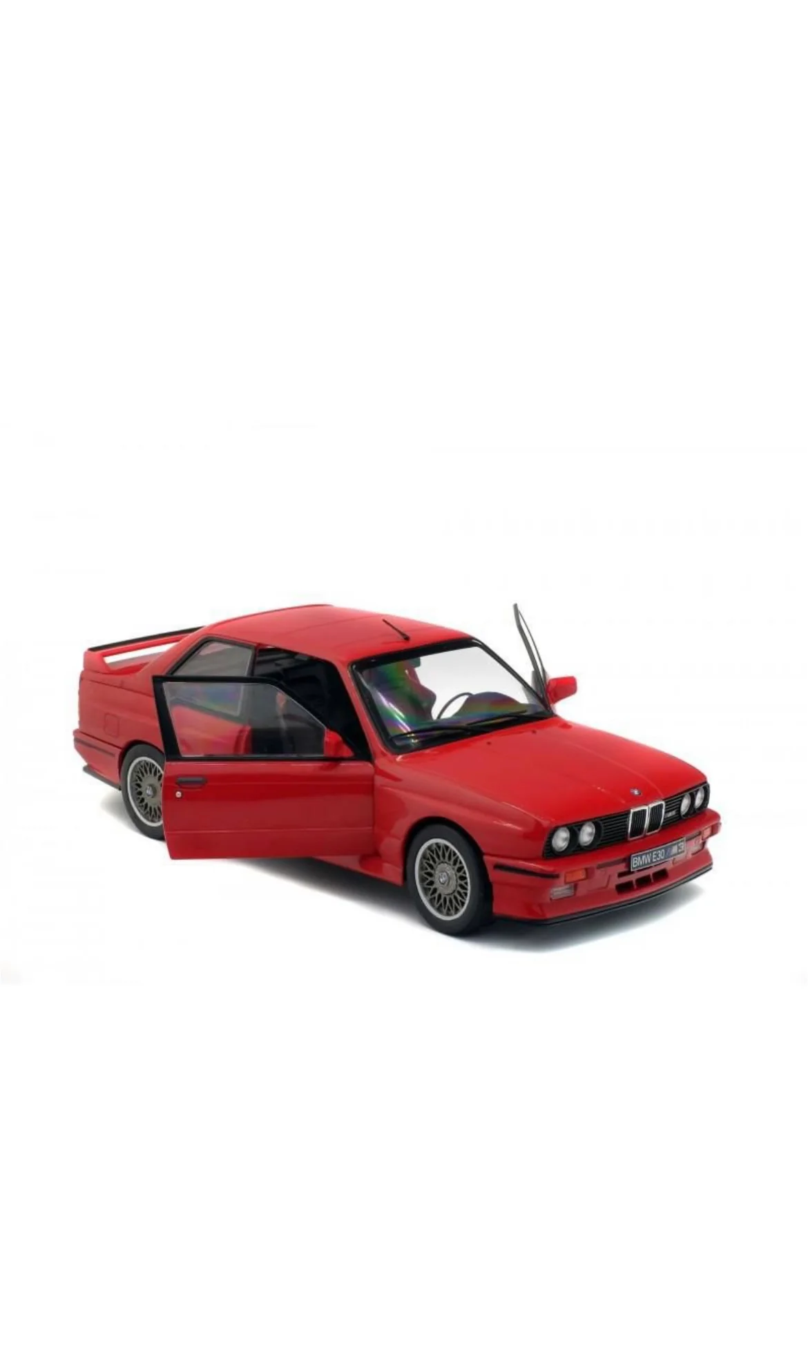 SOLIDO 1:18 SCALE MODEL CAR BMW E30 M3 - Image 2