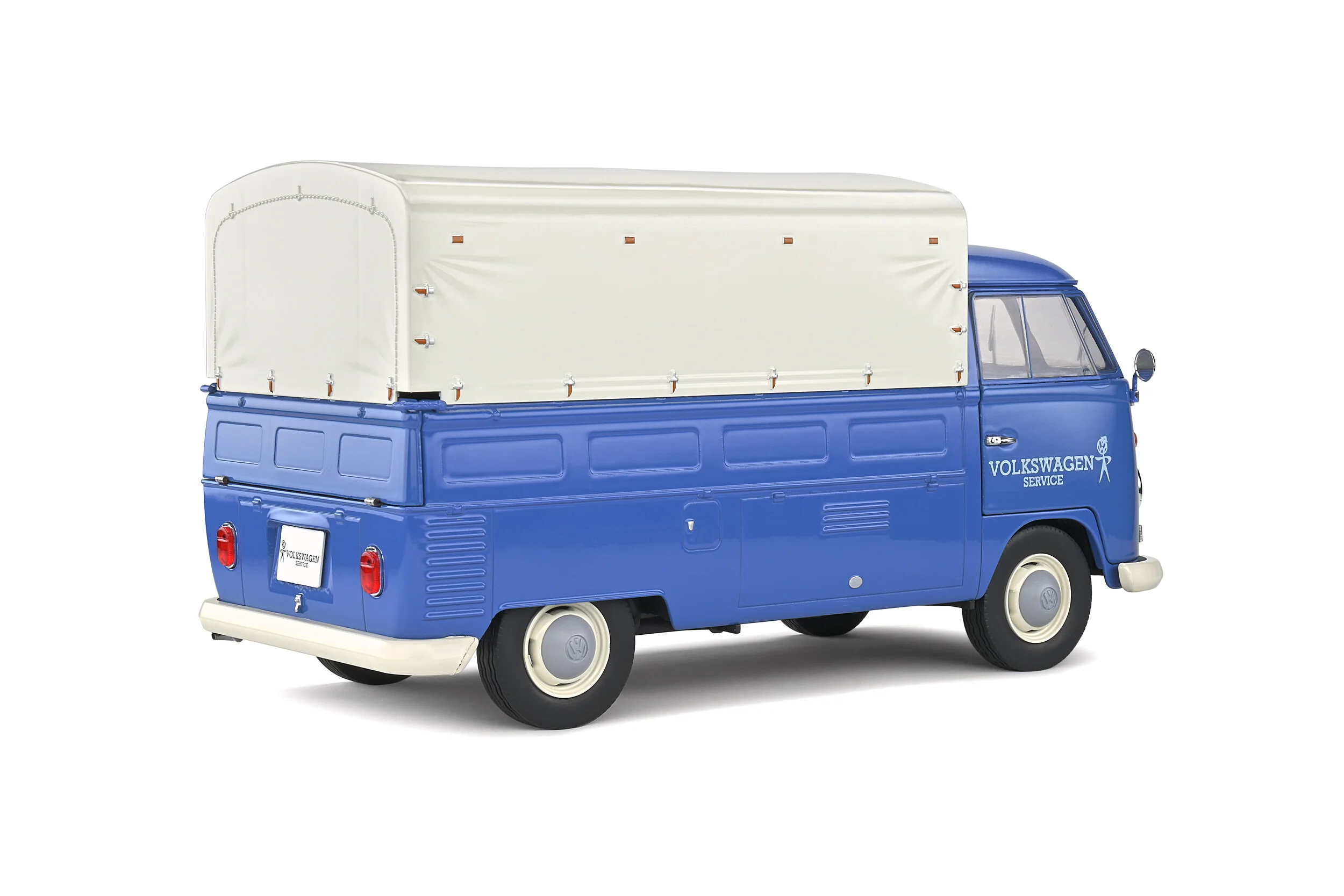 SOLIDO 1:18 SCALE MODEL CAR VW T1 PICK UP - Image 5