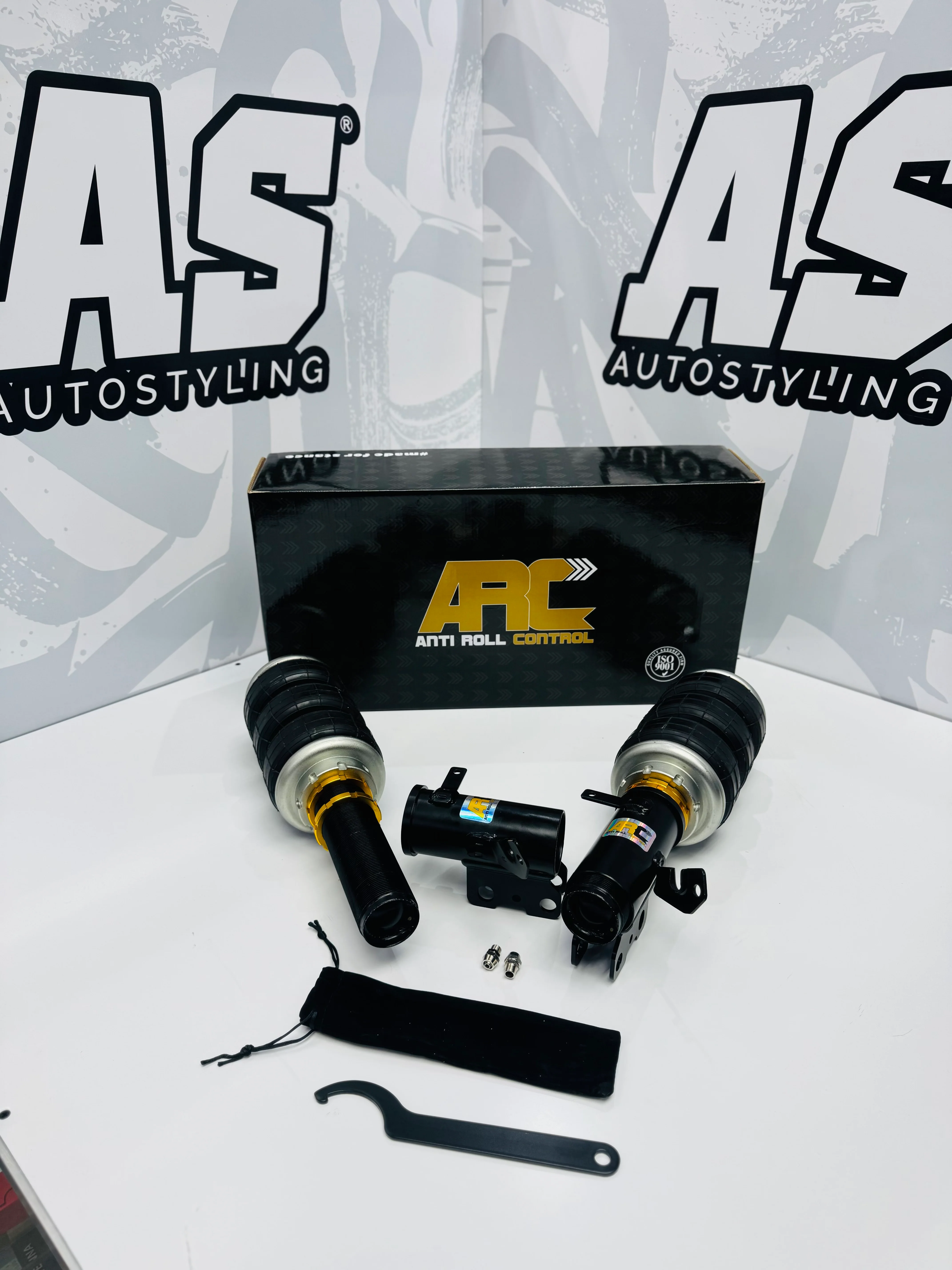 TOYOTA E9/10 ARC  AIR SUSPENSION STRUTS FRONTS HEIGHT ADJUSTABLE - Image 3