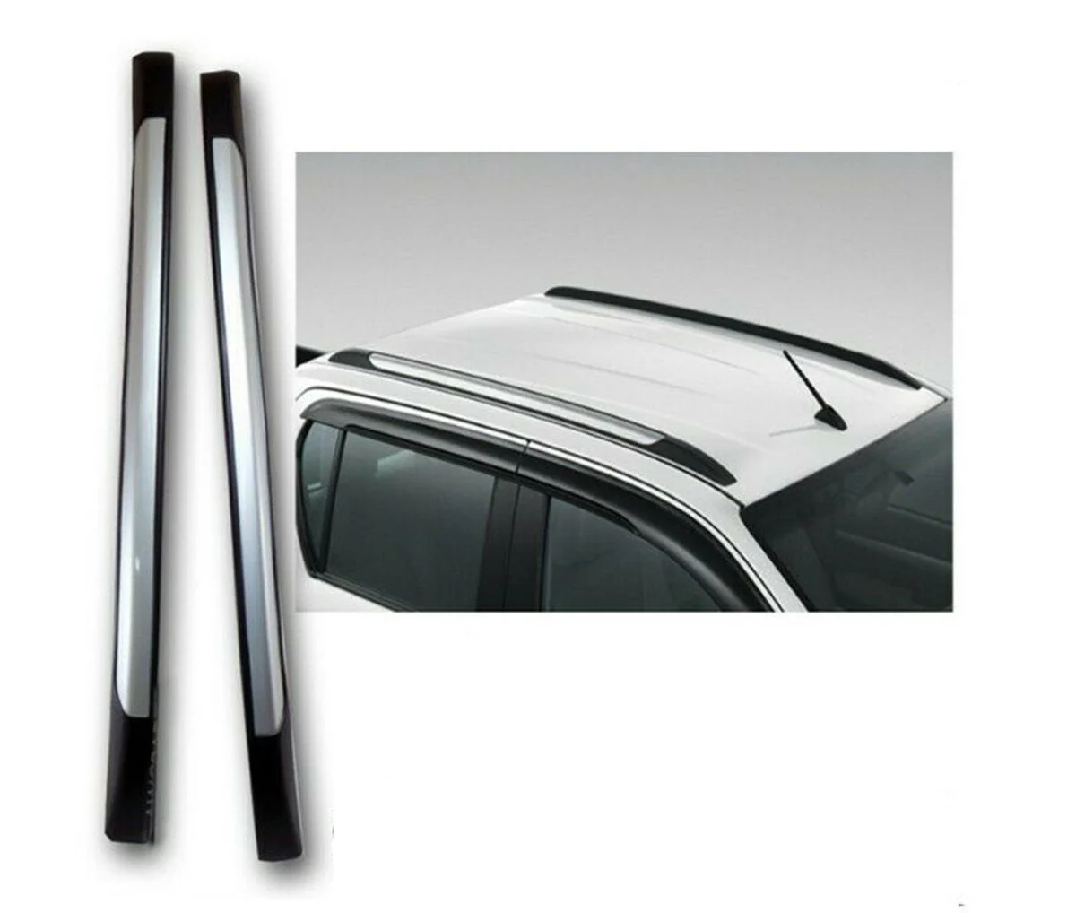 Toyota Hilux Revo stick on roof rails - Image 3