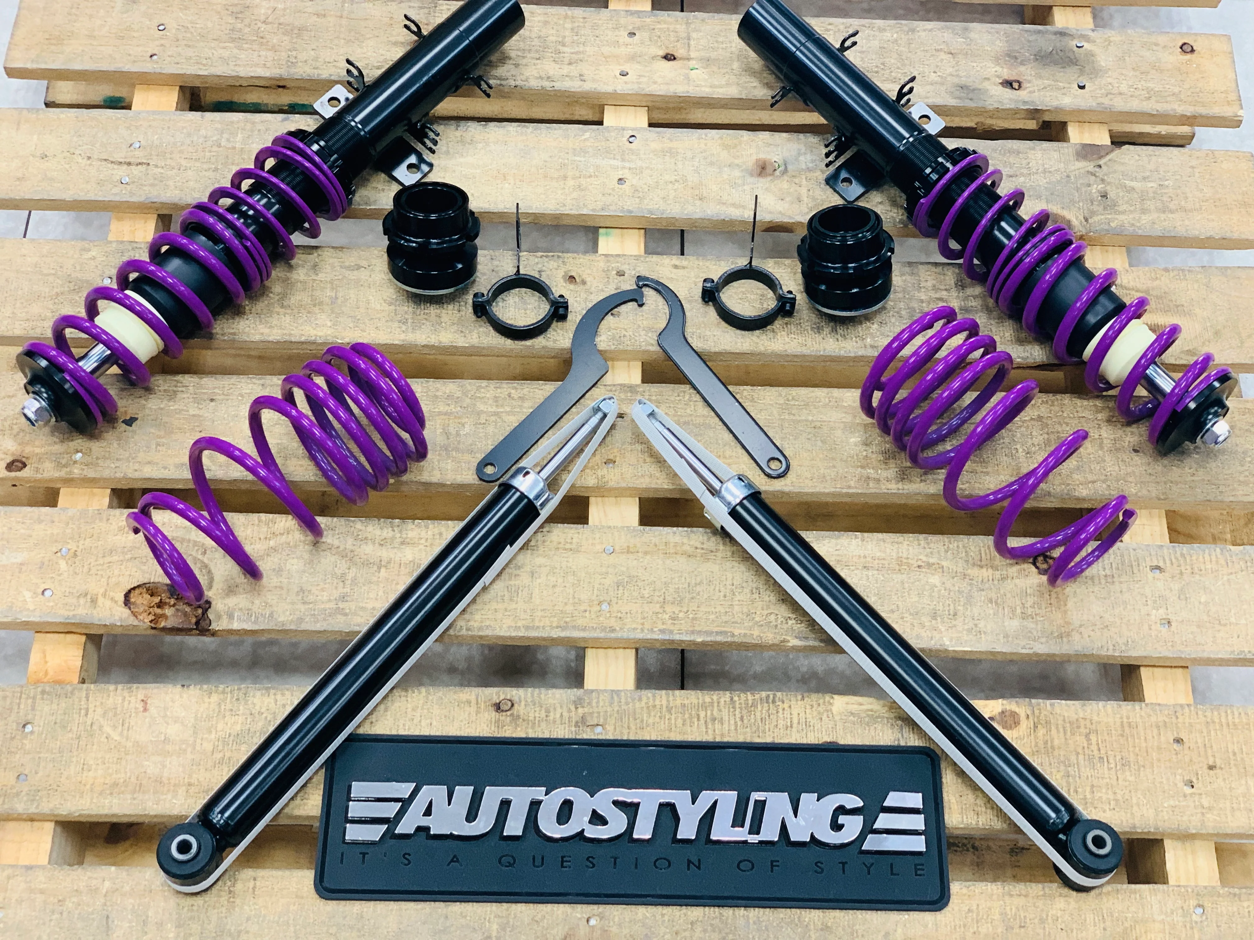 ULTRA VIOLET  COILOVERS VW POLO 6 R/TSI/VIVO PURPLE - Image 10