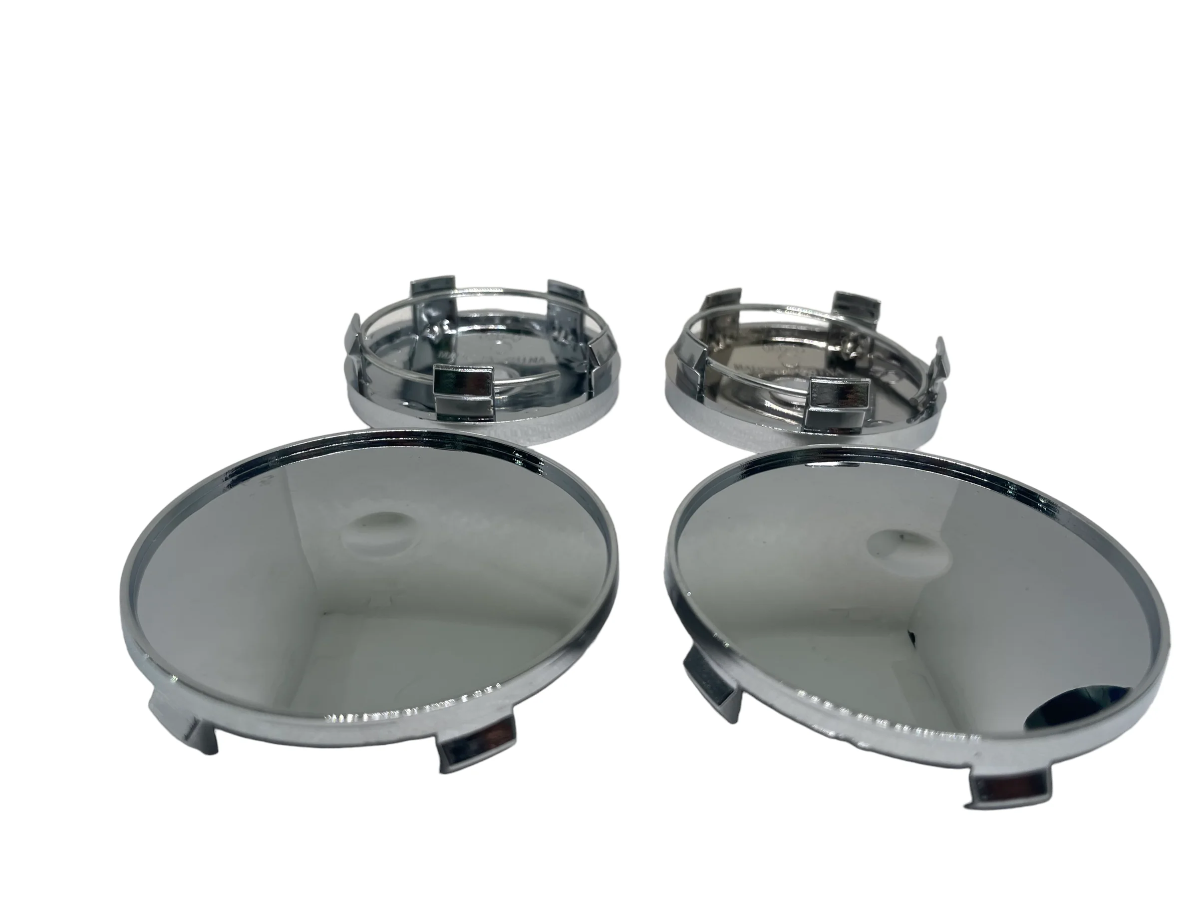 Universal rim / wheel centre caps chrome - Image 2
