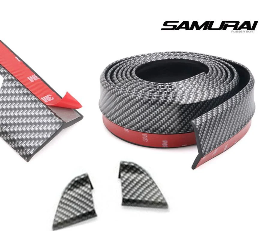 UNIVERSAL SAMURAI RUBBER BOOT SPOILER CARBON - Image 2