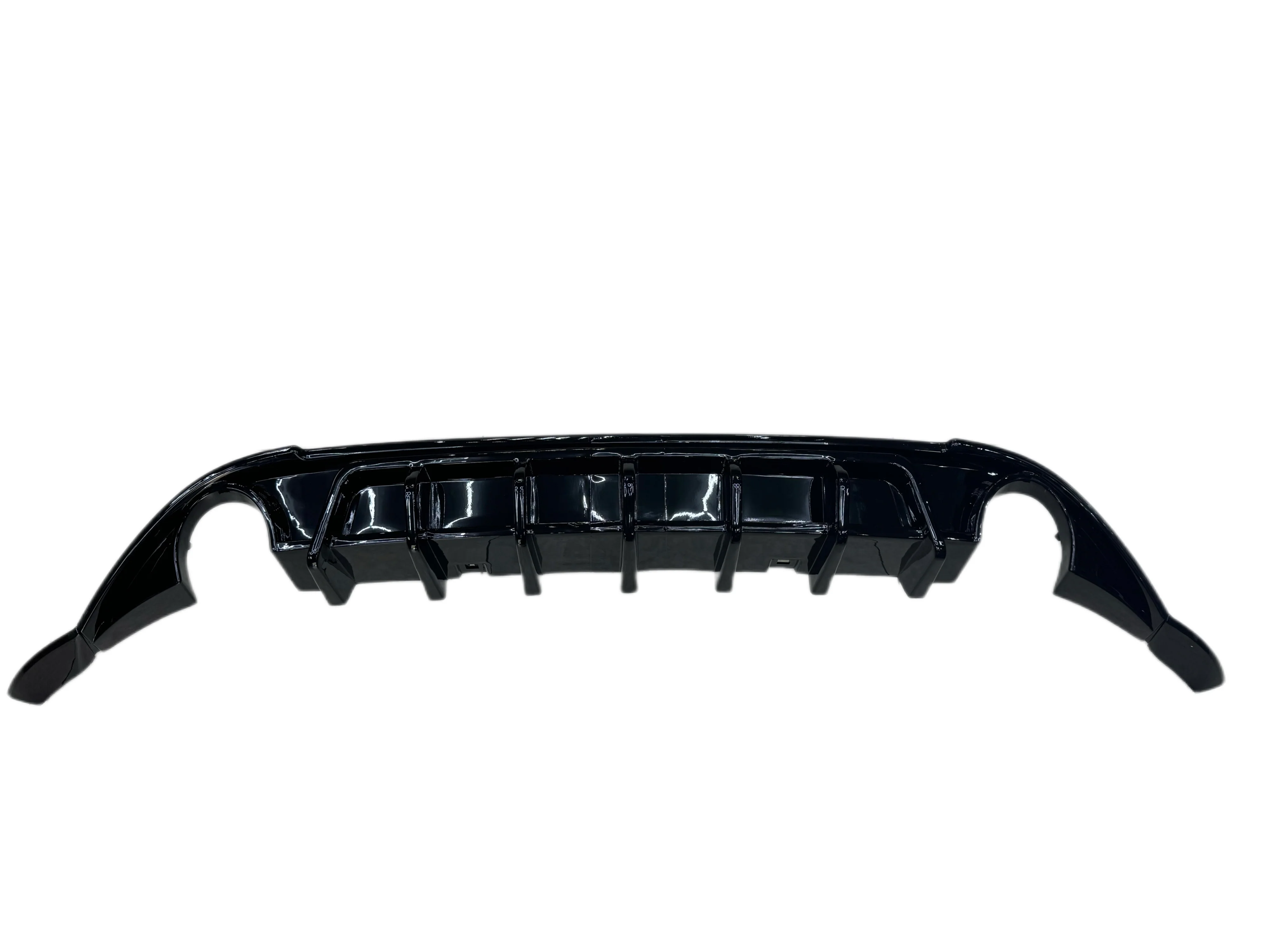 VW GOLF 7 GTI AK REAR DIFFUSER GLOSS BLACK NO LED - Image 3