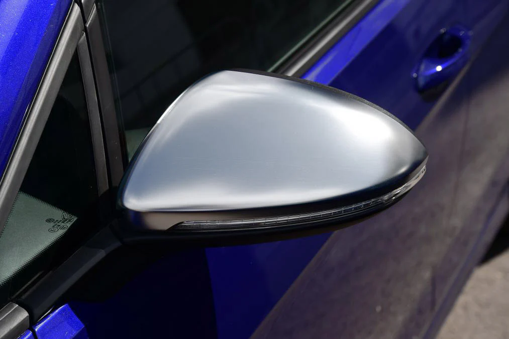 VW GOLF MK 7 RLINE MIRROR COVERS SATIN SILVER - Image 3