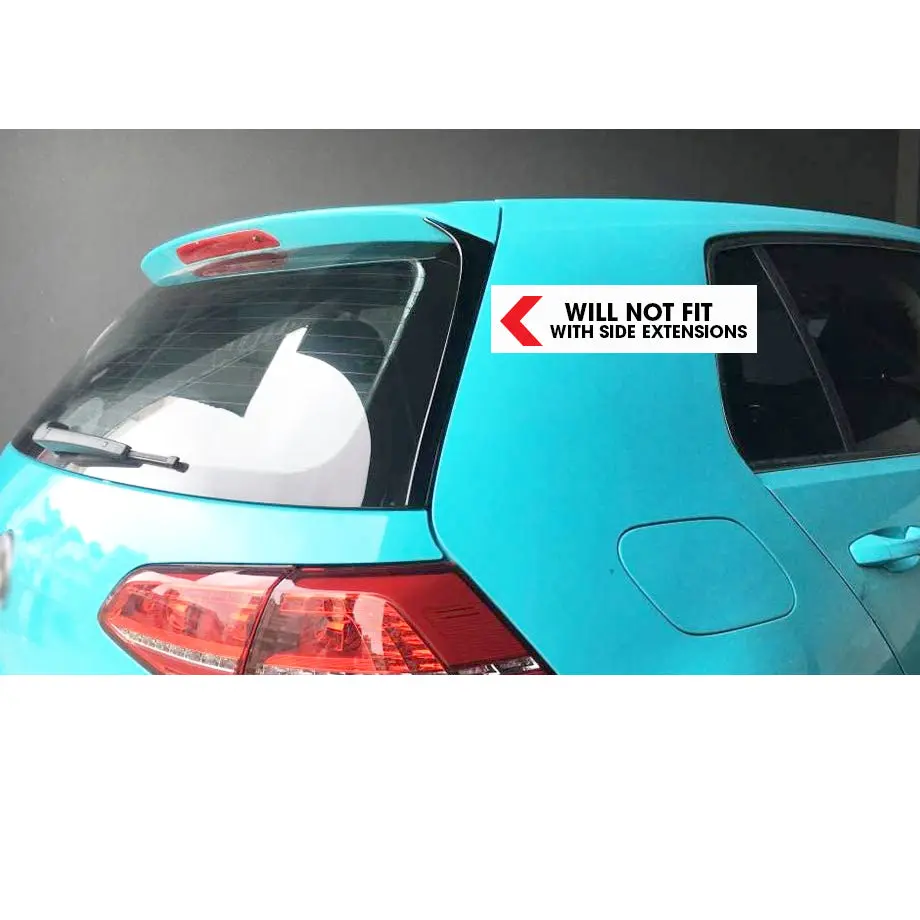 VW GOLF MK 7 TSI ASPEC BOOT SPOILER BLACK - Image 10