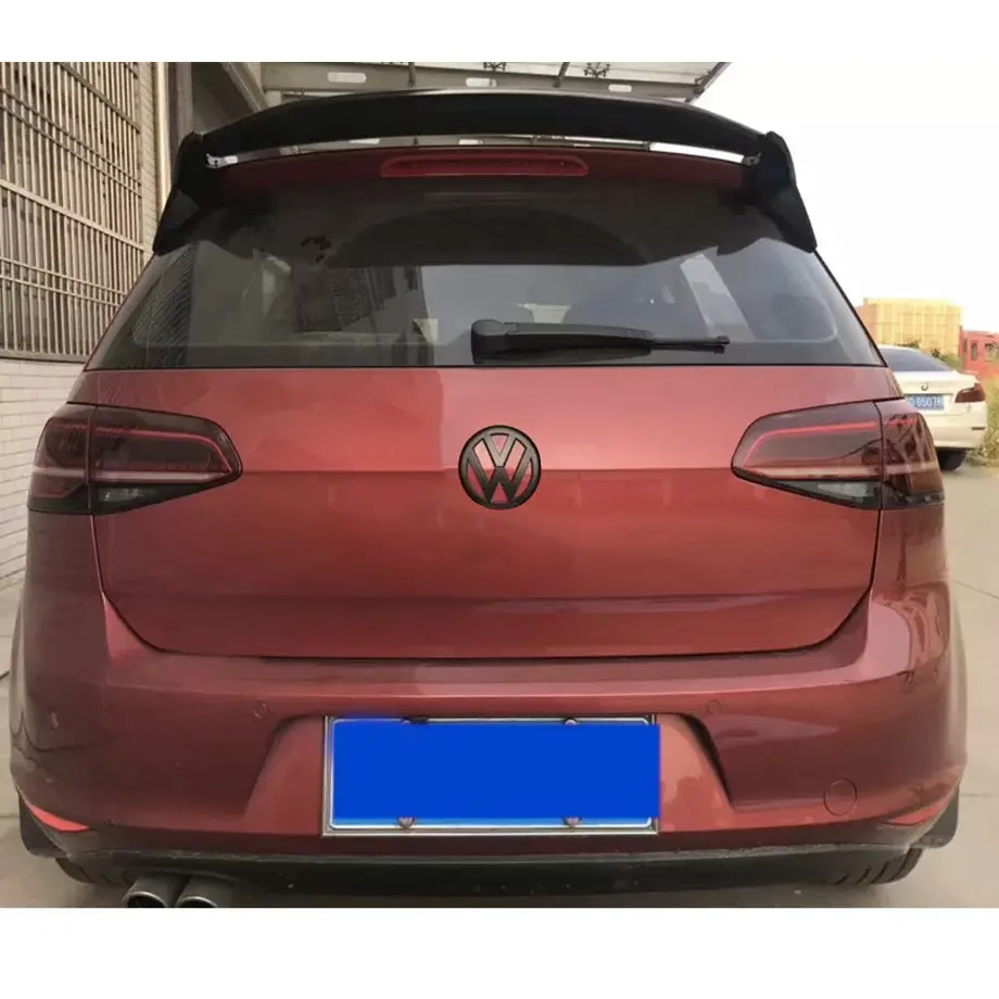 VW GOLF MK 7 TSI ASPEC BOOT SPOILER BLACK - Image 7