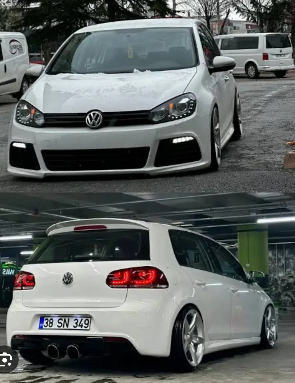 VW GOLF MK6 to MK6R REAR BUMPER KIT UPGRADE - Image 6