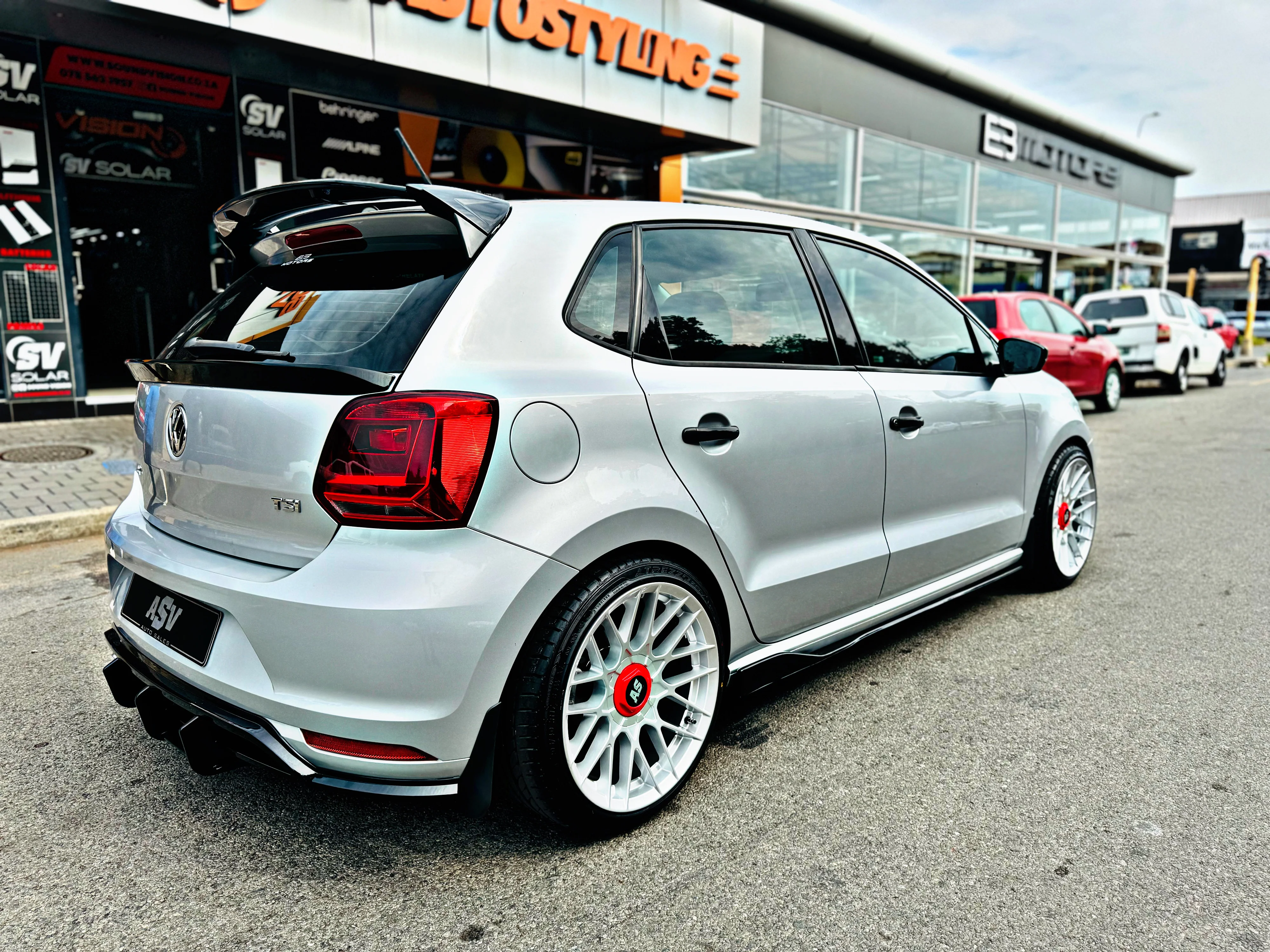 VW POLO 6 TSI TO GTI REAR DIFFUSER - Image 19