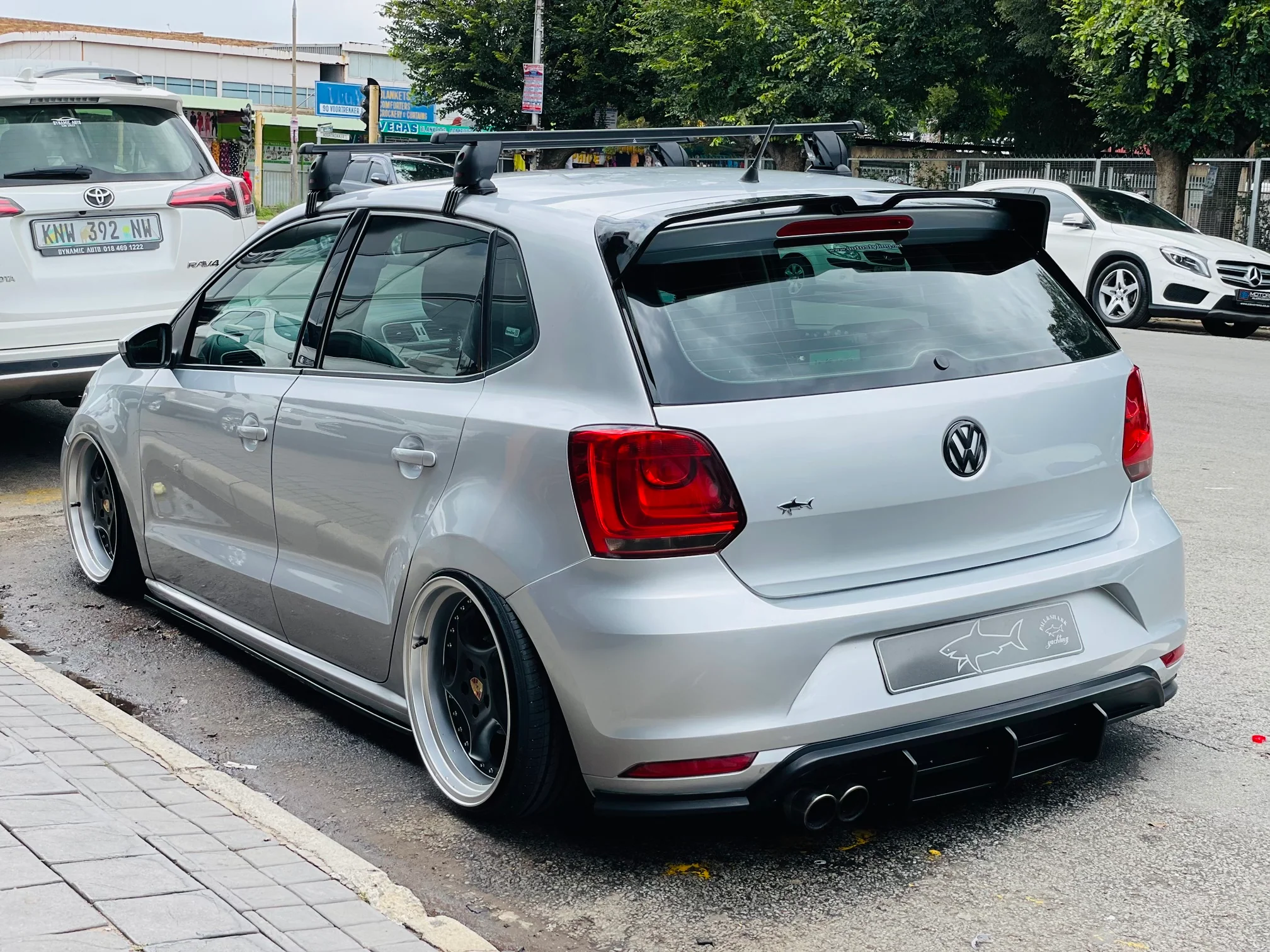 VW POLO 6 TSI TO GTI REAR DIFFUSER - Image 7